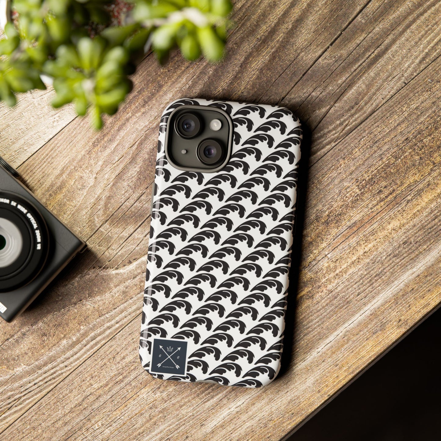 Beautiful Beloved One Flourish (black/white) - Tough Phone Cases