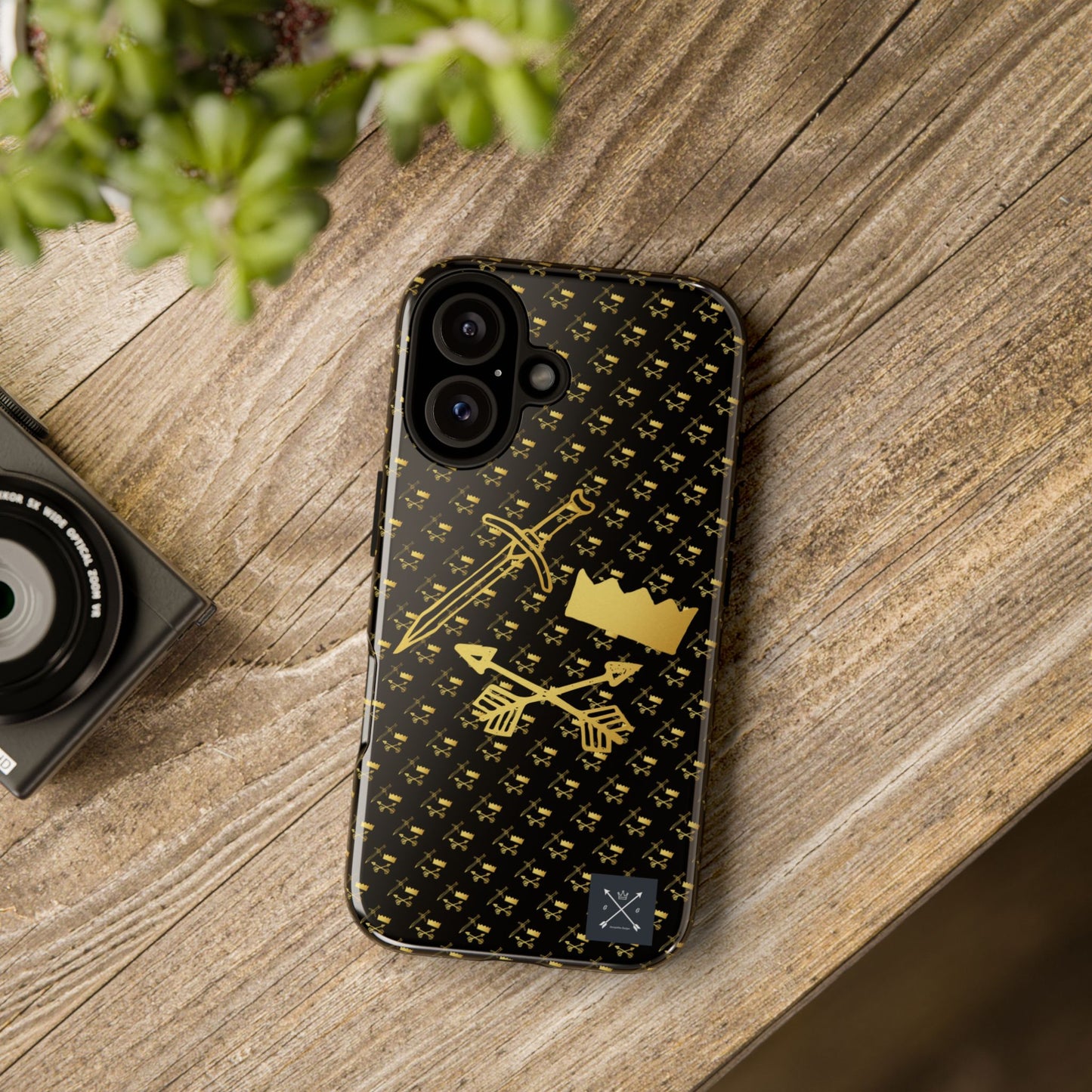 Gold and Bold Warrior - Tough Phone Cases