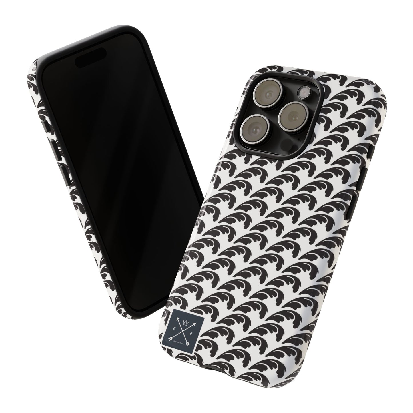 Beautiful Beloved One Flourish (black/white) - Tough Phone Cases