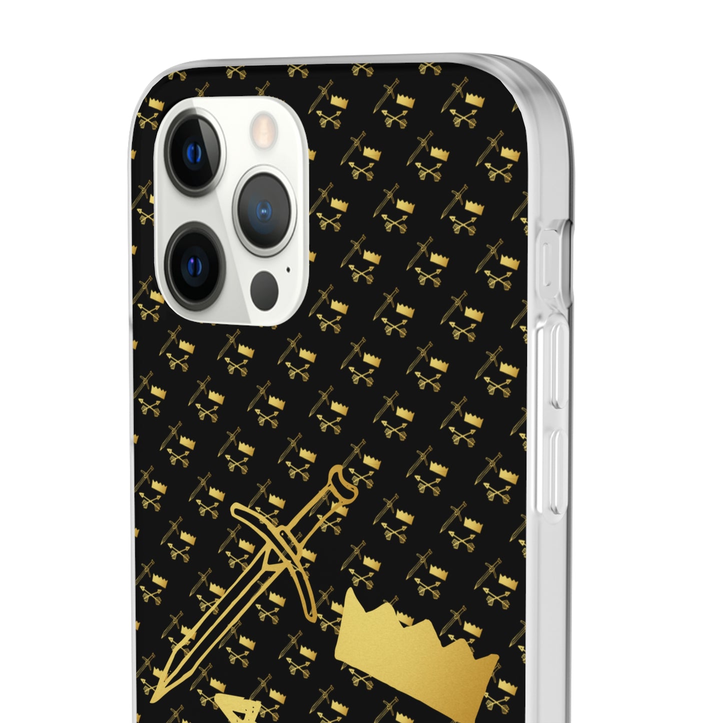 Gold and Bold Warrior - Flexi  Phone Cases