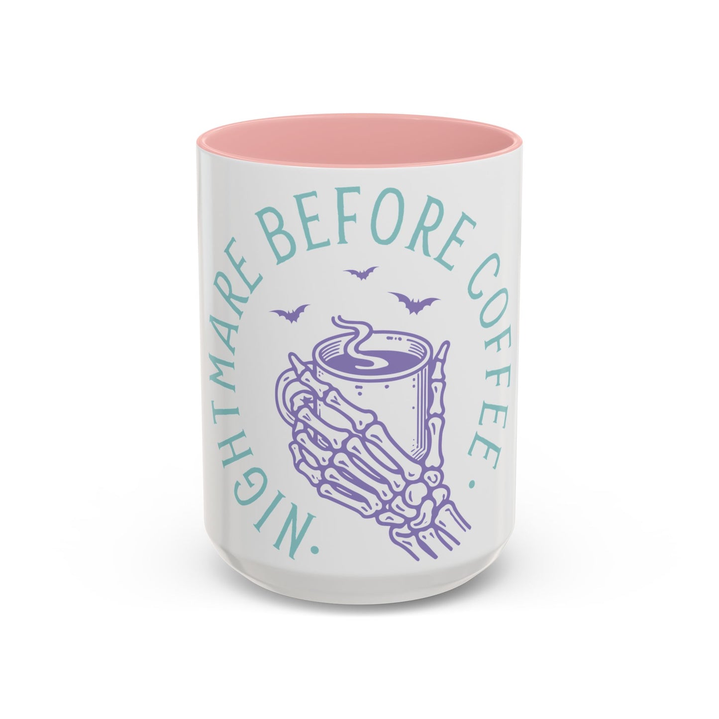 Nightmare Before Coffee - Accent Coffee Mug (11, 15oz)
