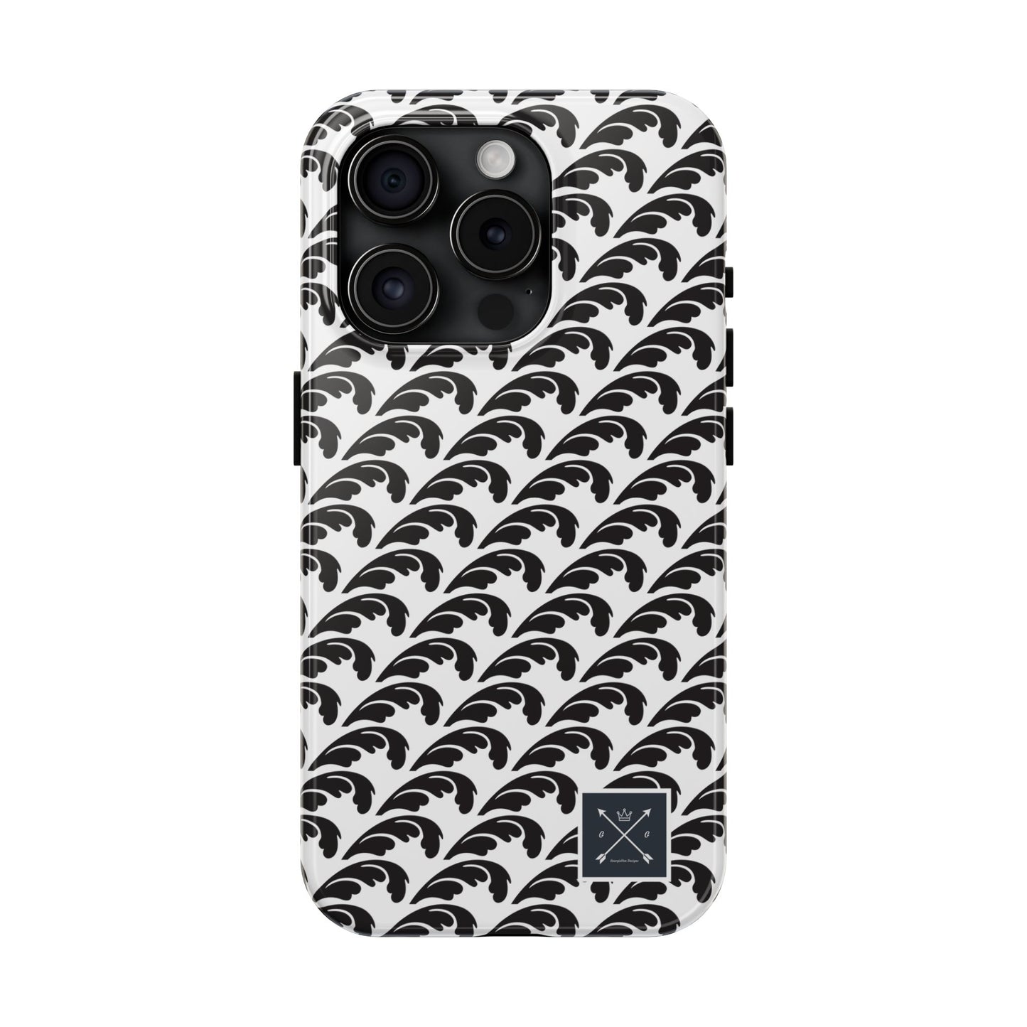 Beautiful Beloved One Flourish (black/white) - Tough Phone Cases