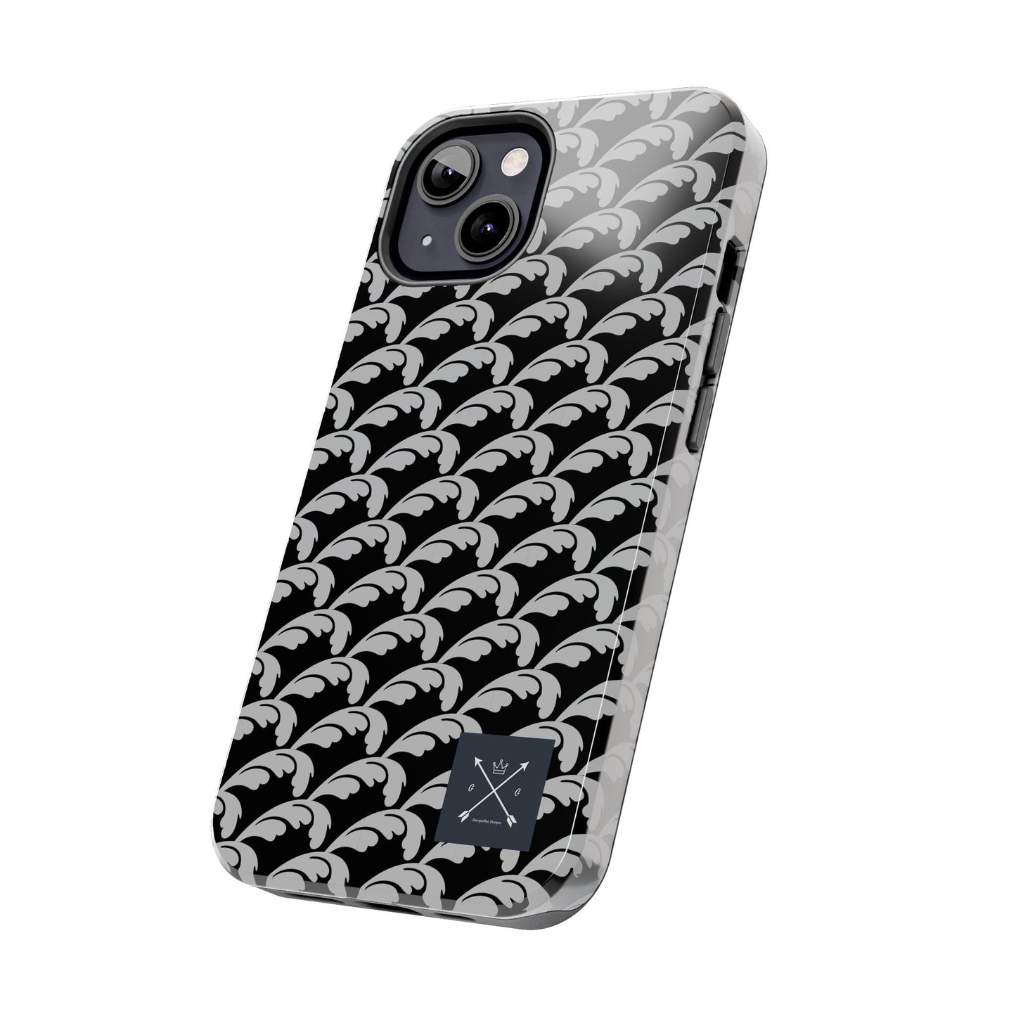 Beautiful Beloved One Flourish (silver/black) - Tough Phone Cases