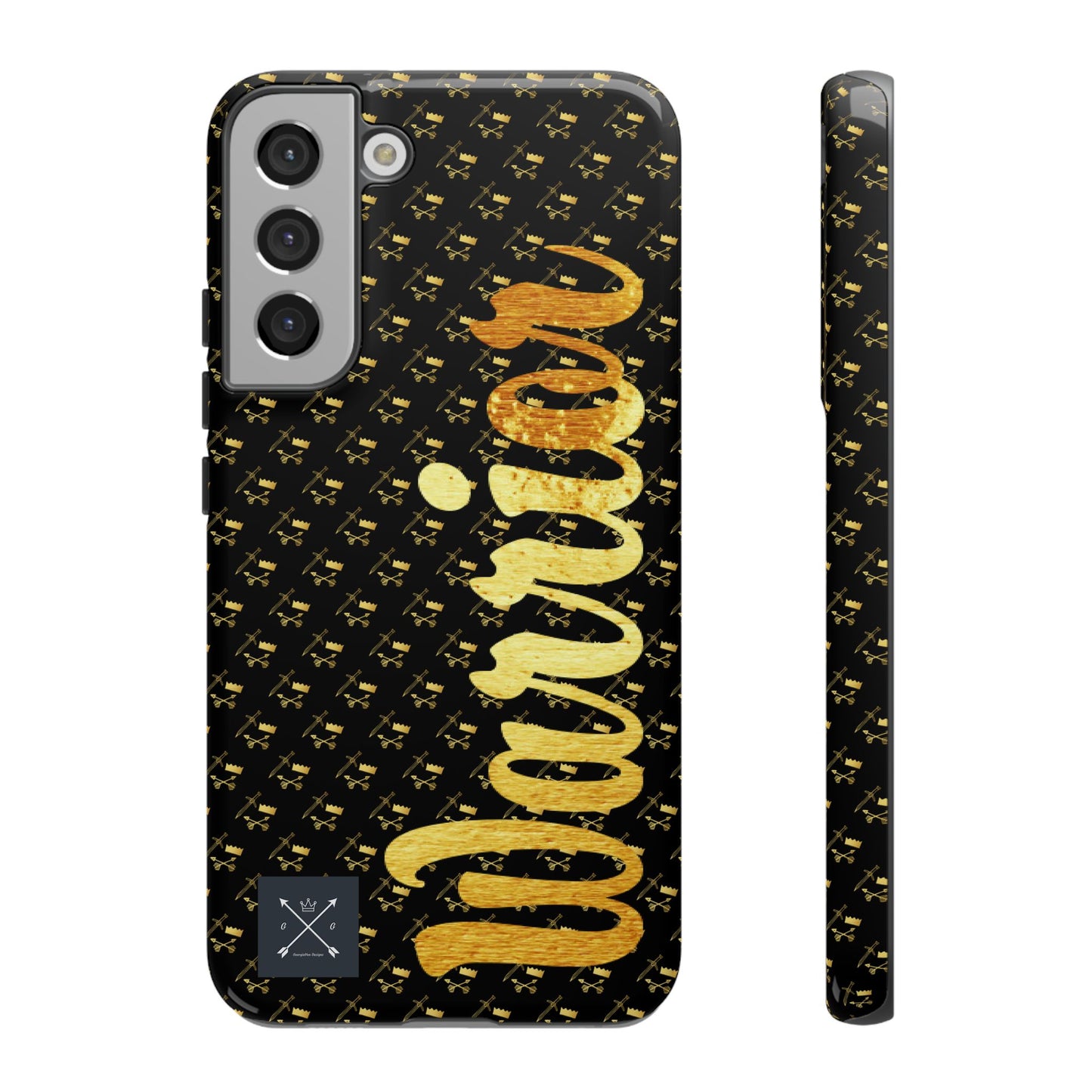 Gold and Bold Warrior - Tough Phone Cases