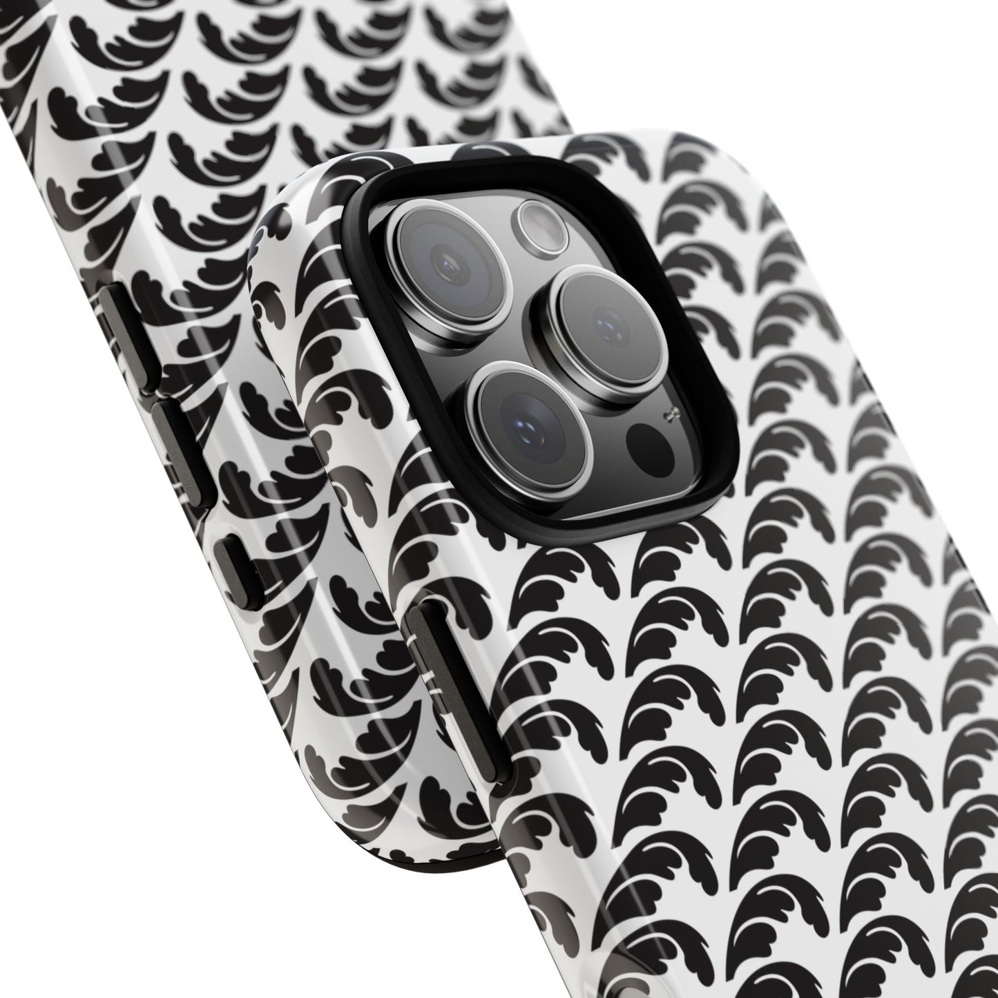 Beautiful Beloved One Flourish (black/white) - Tough Phone Cases