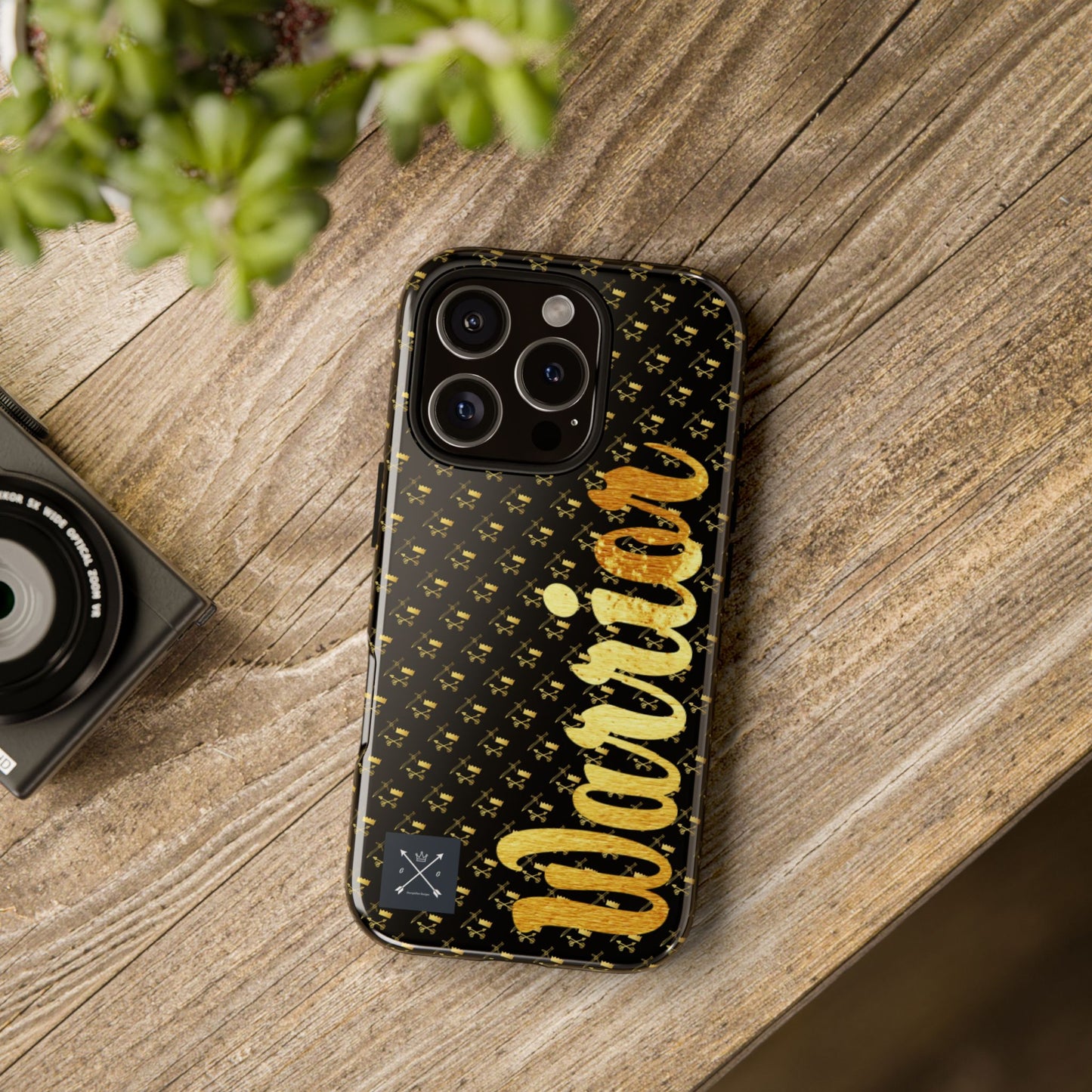 Gold and Bold Warrior - Tough Phone Cases