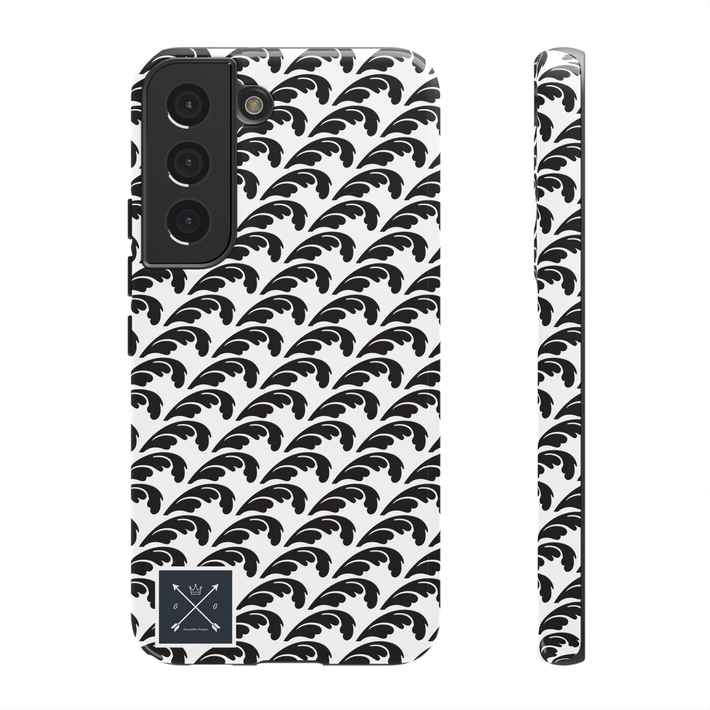 Beautiful Beloved One Flourish (black/white) - Tough Phone Cases