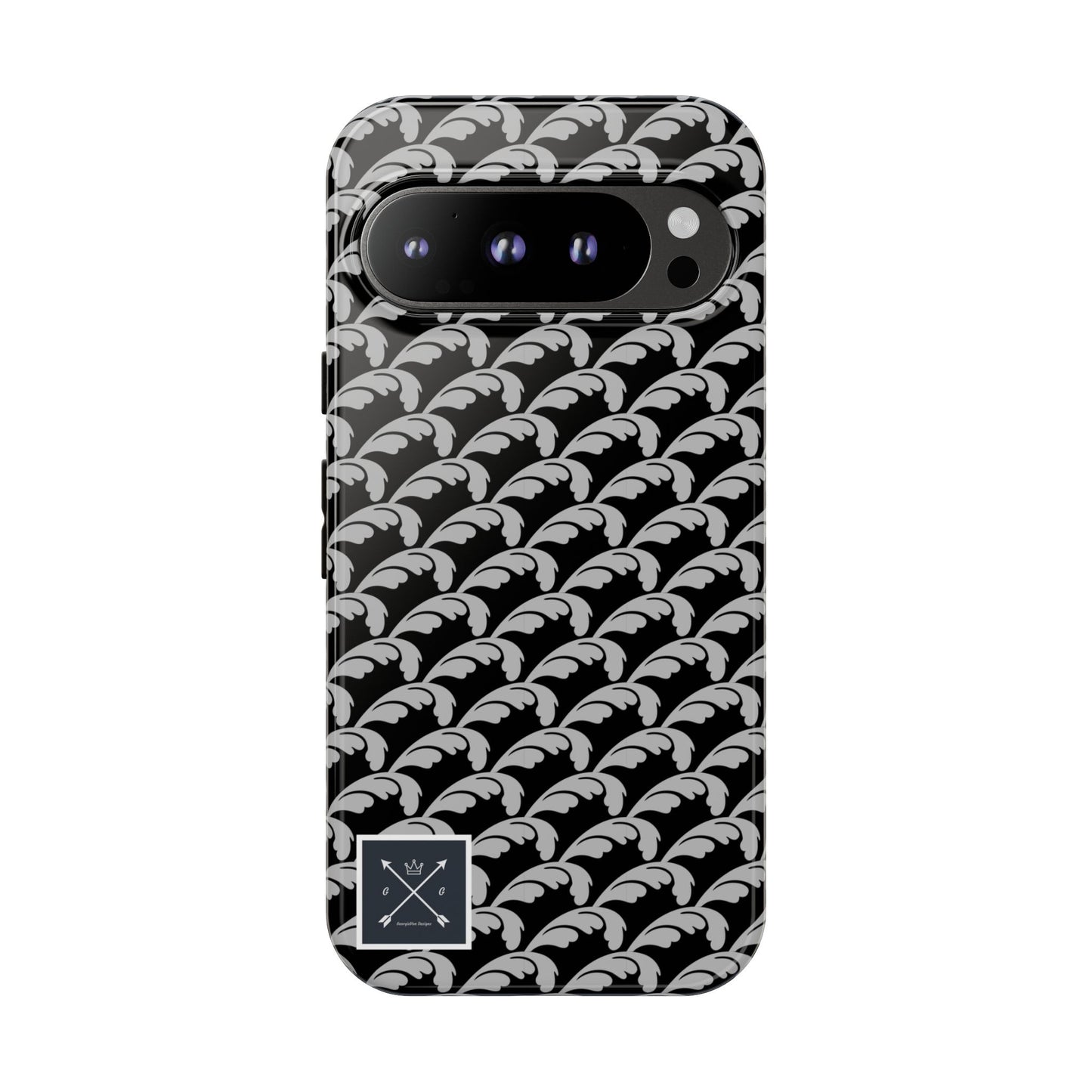 Beautiful Beloved One Flourish (black/silver) - Tough Phone Cases