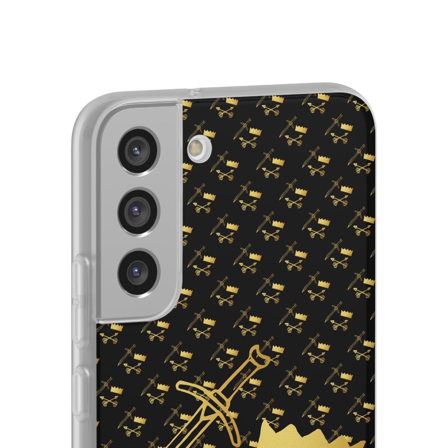 Gold and Bold Warrior - Flexi  Phone Cases