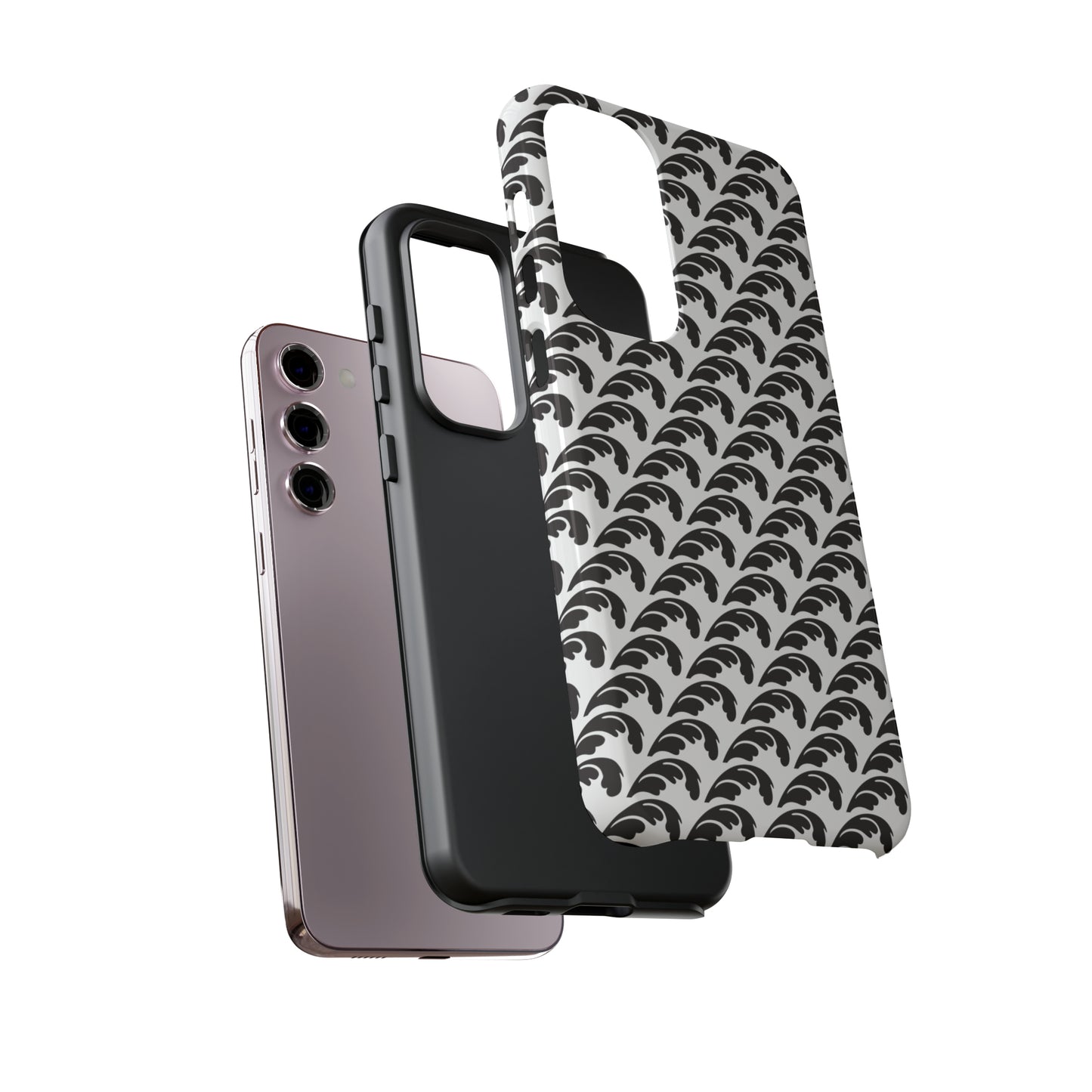 Beautiful Beloved One Flourish (black/white) - Tough Phone Cases