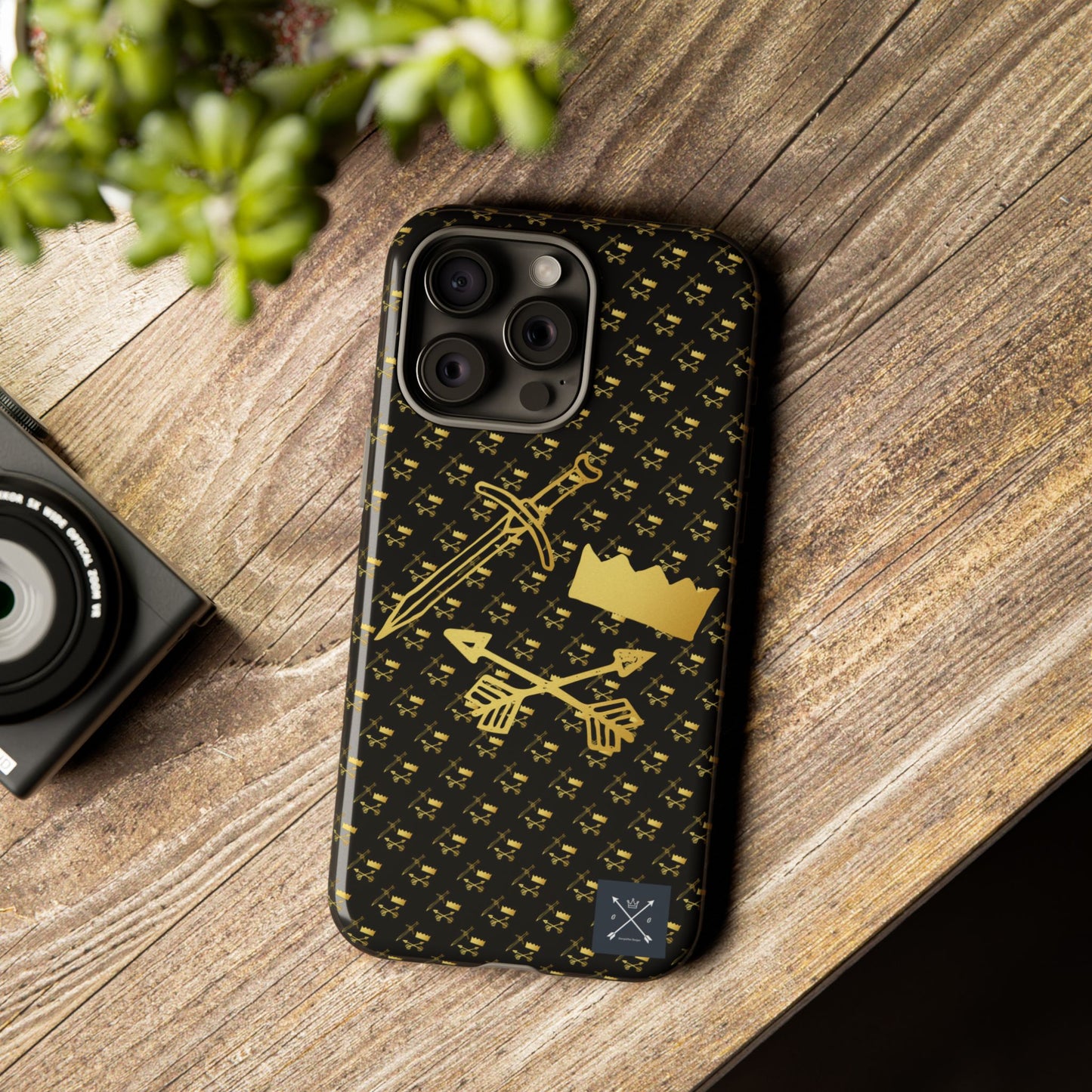 Gold and Bold Warrior - Tough Phone Cases