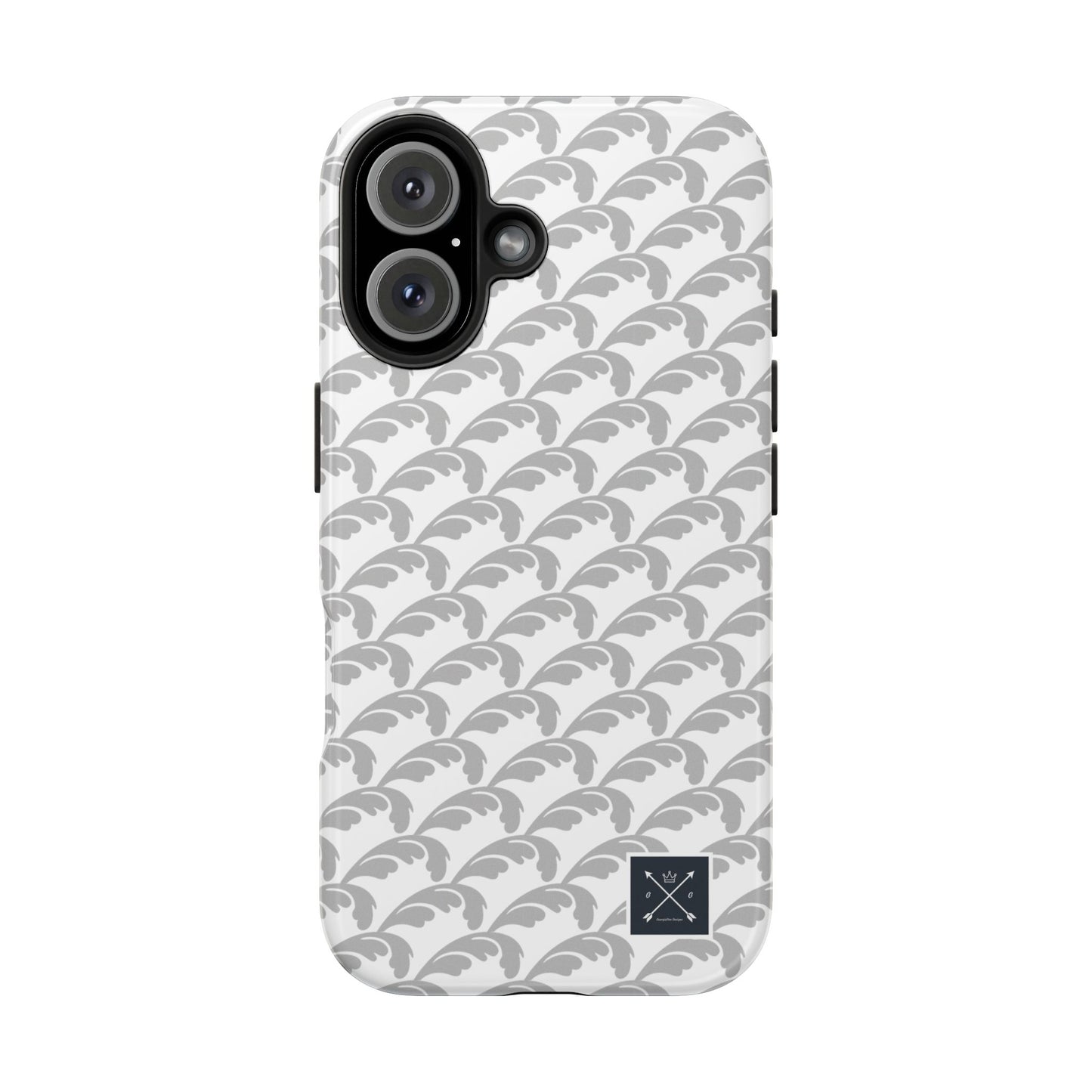 Beautiful Beloved Flourish (white/silver) - Tough Phone Cases