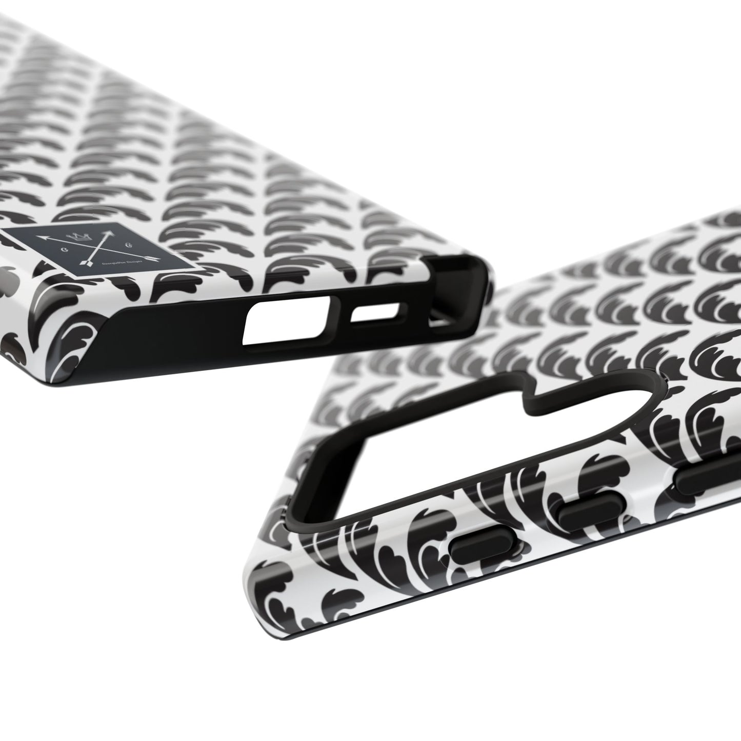 Beautiful Beloved One Flourish (black/white) - Tough Phone Cases