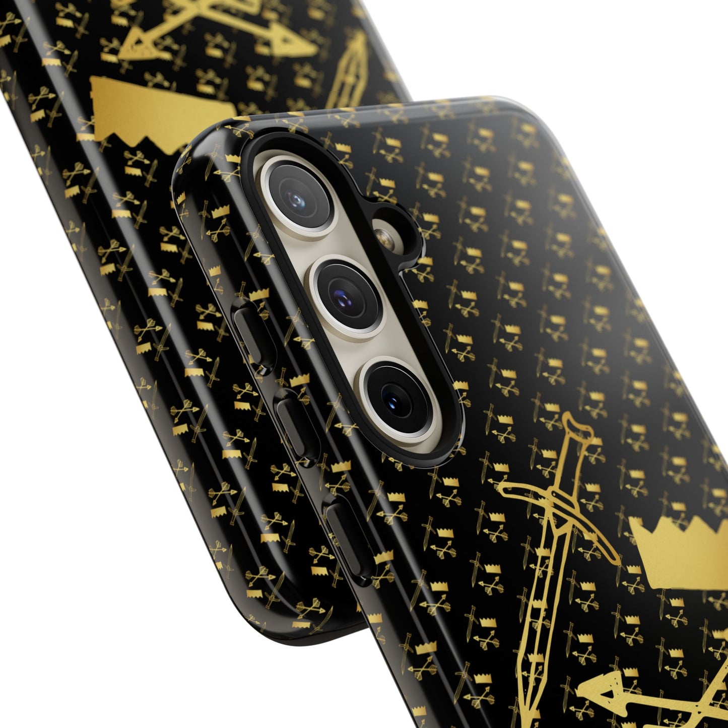Gold and Bold Warrior - Tough Phone Cases