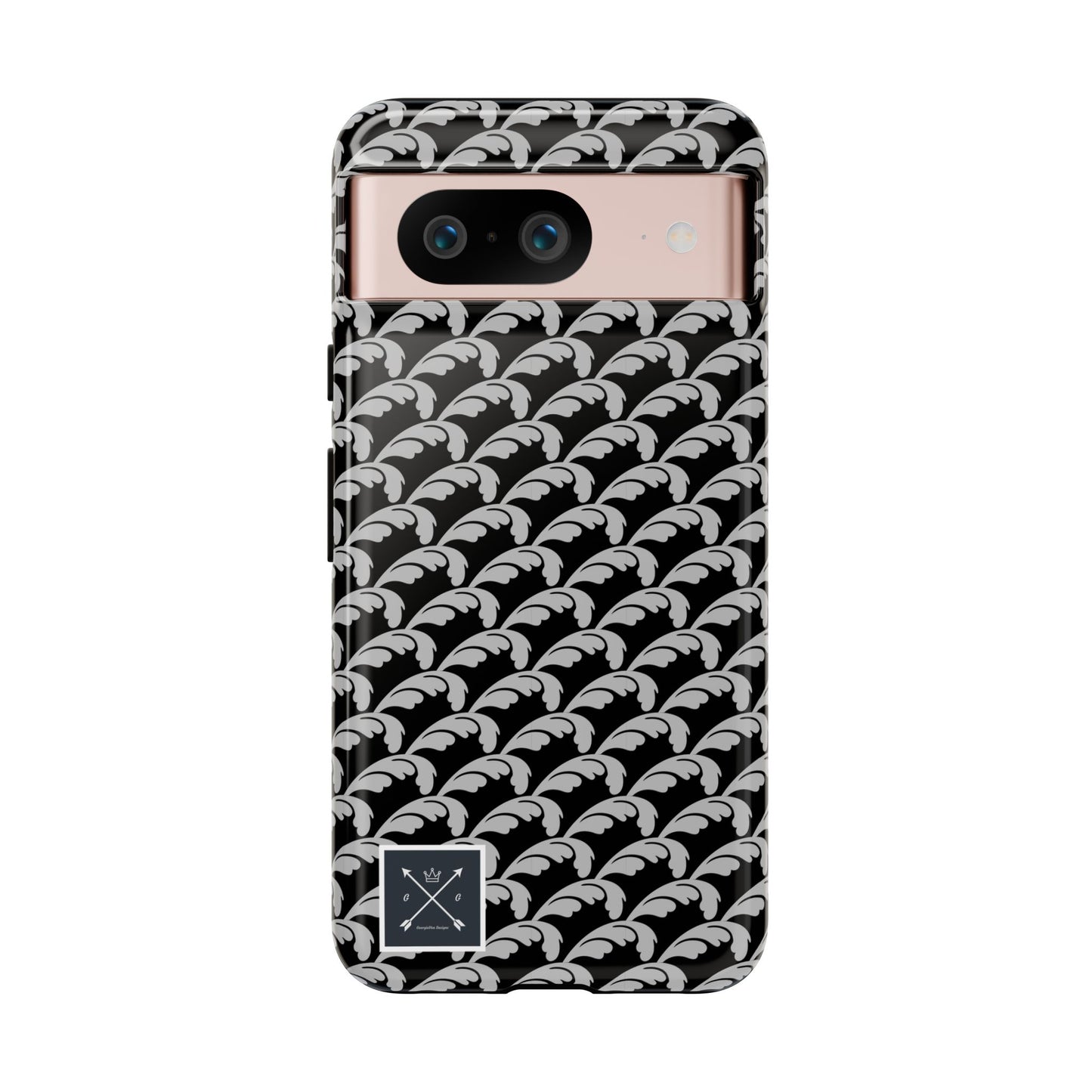 Beautiful Beloved One Flourish (black/silver) - Tough Phone Cases