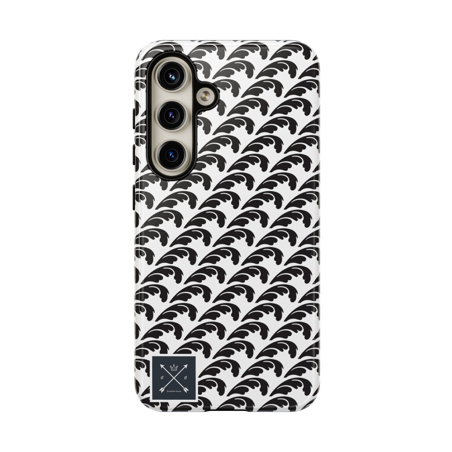 Beautiful Beloved One Flourish (black/white) - Tough Phone Cases