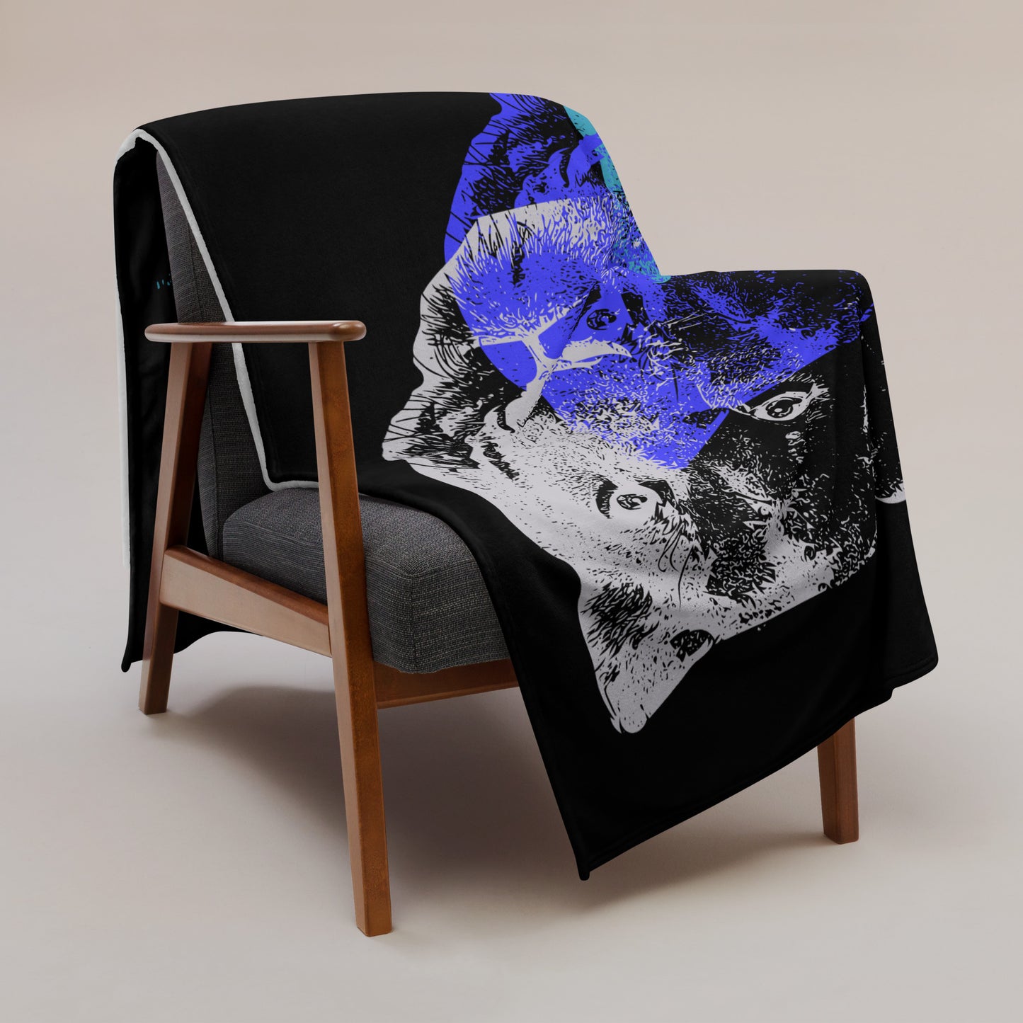 Lioness Arising - Throw Blanket