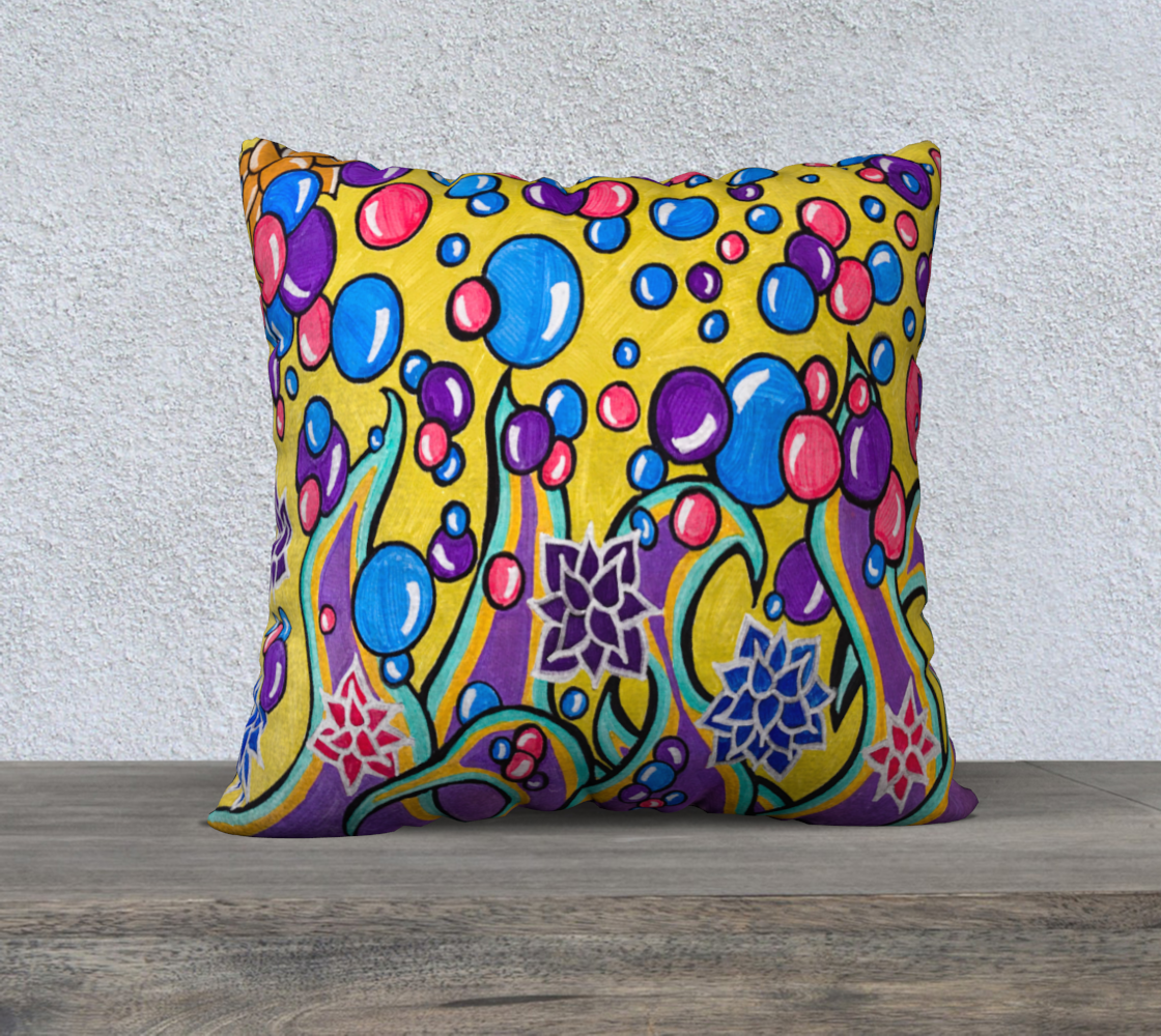 22" x 22" Pillow Case - GeorgieVon Designs