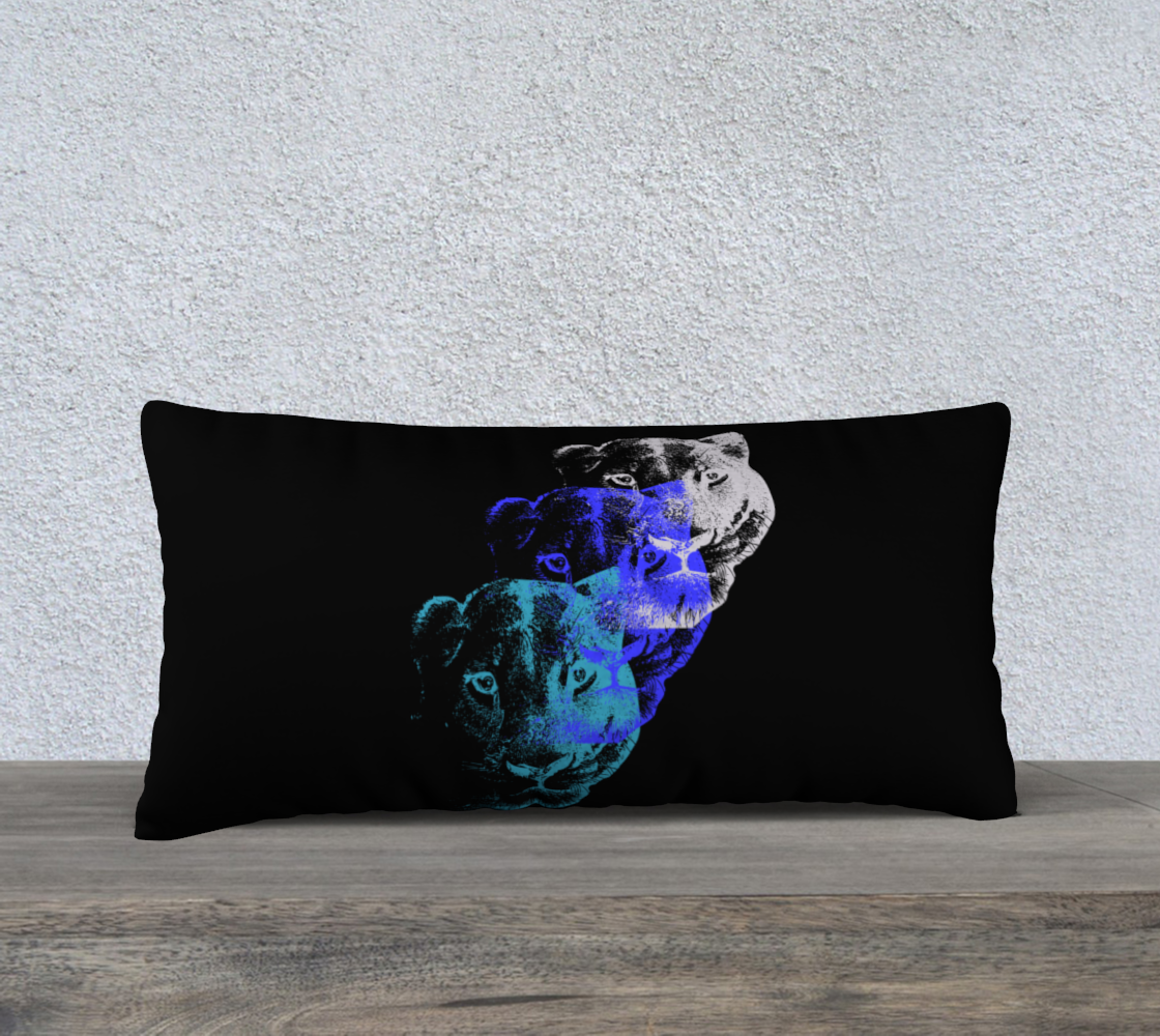 24" x 12" Pillow Case - GeorgieVon Designs