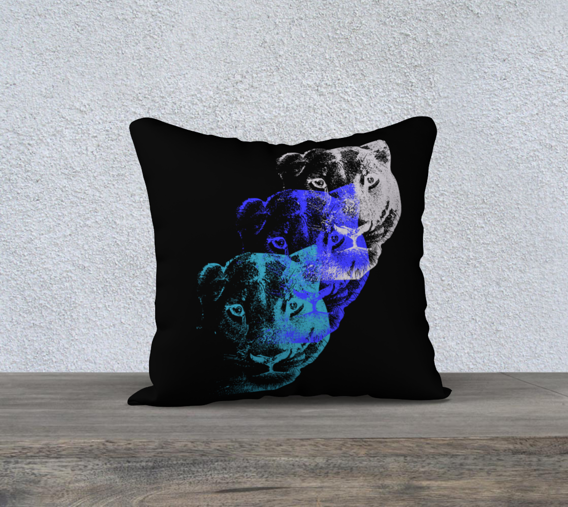 18" x 18" Pillow Case - GeorgieVon Designs