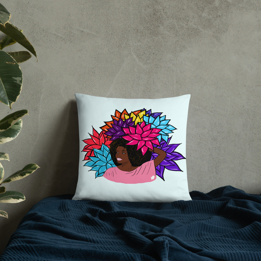Flower Beauty - Throw Pillow