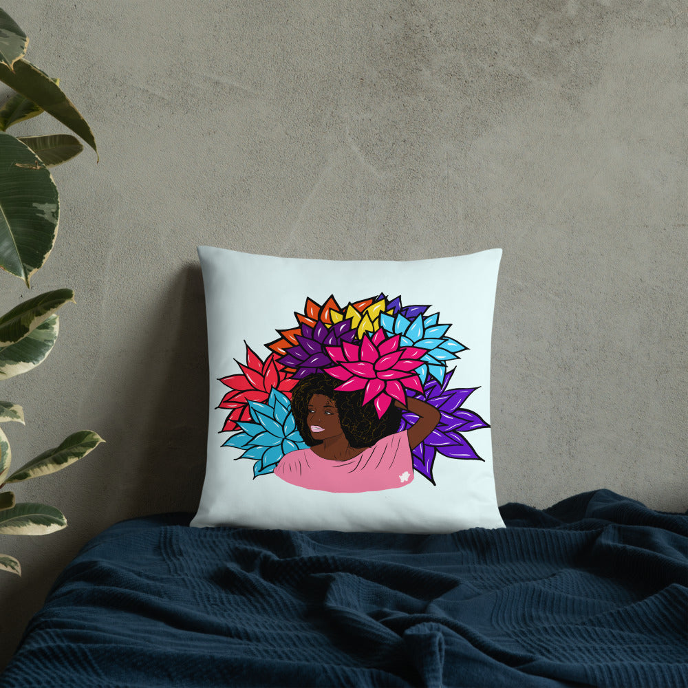 Flower Beauty - Throw Pillow