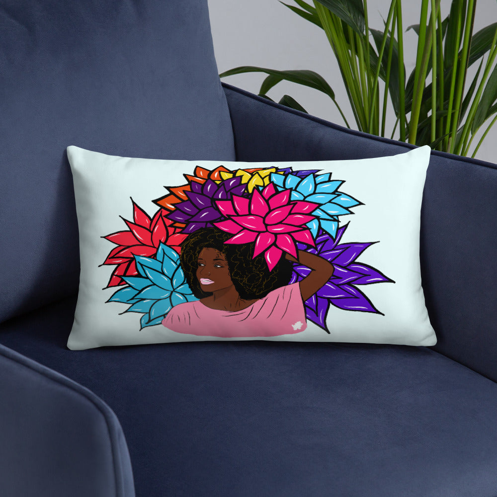Flower Beauty - Throw Pillow