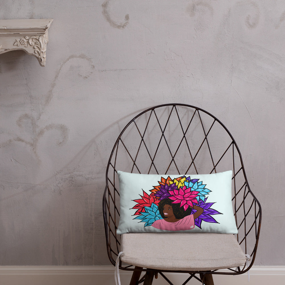 Flower Beauty - Throw Pillow