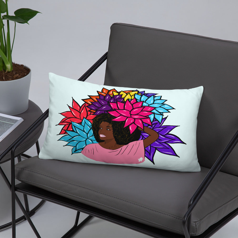 Flower Beauty - Throw Pillow