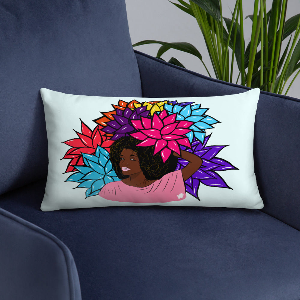 Flower Beauty - Throw Pillow
