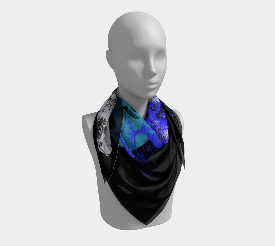 Square Scarf - GeorgieVon Designs