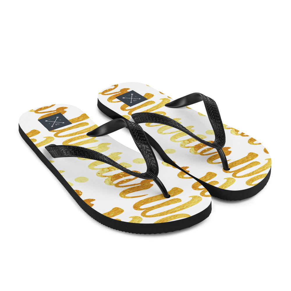 flip flops - GeorgieVon Designs
