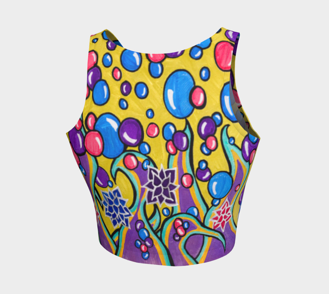 Athletic Crop Top - GeorgieVon Designs