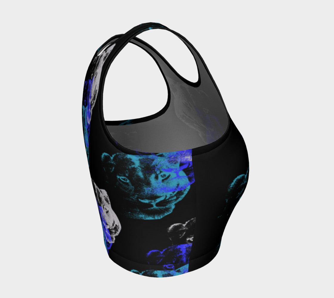 Athletic Crop Top - GeorgieVon Designs