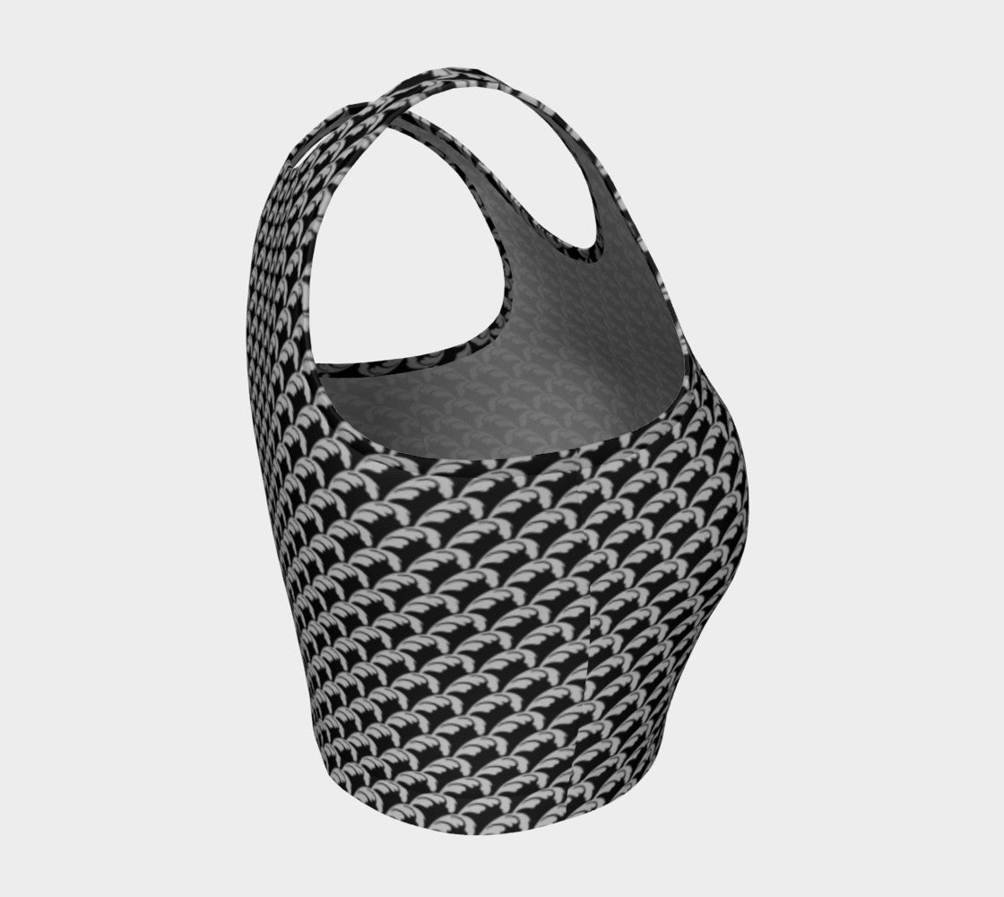 Athletic Crop Top - GeorgieVon Designs