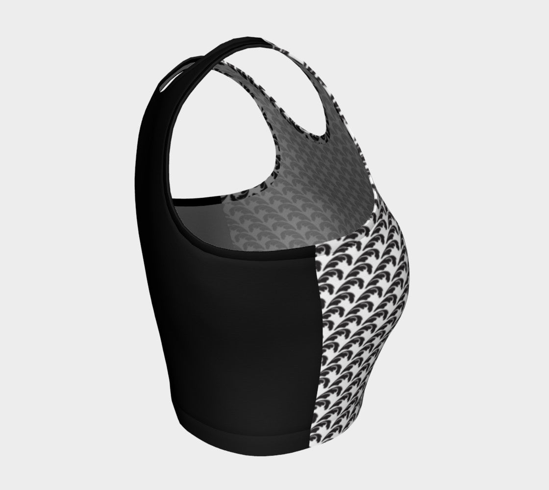 Athletic Crop Top - GeorgieVon Designs