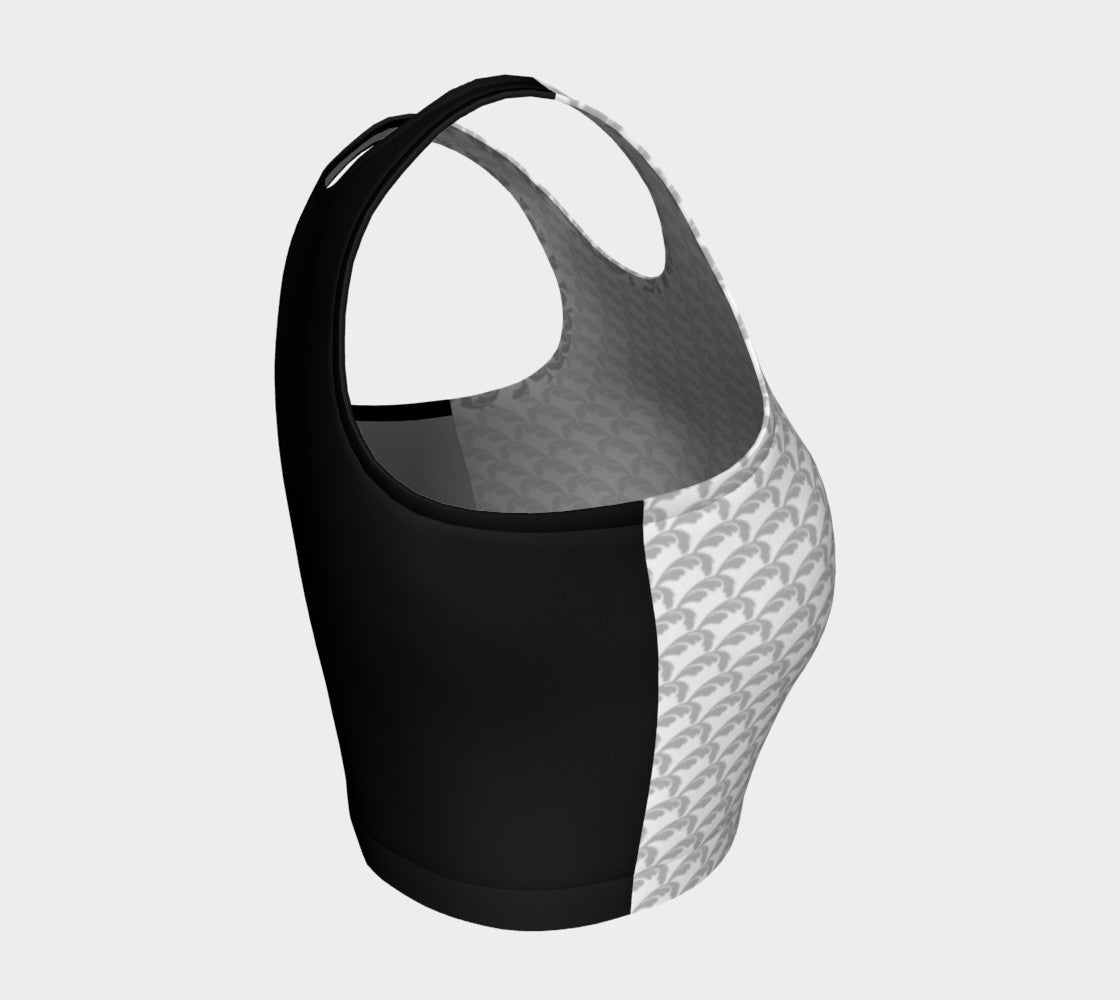 Athletic Crop Top - GeorgieVon Designs