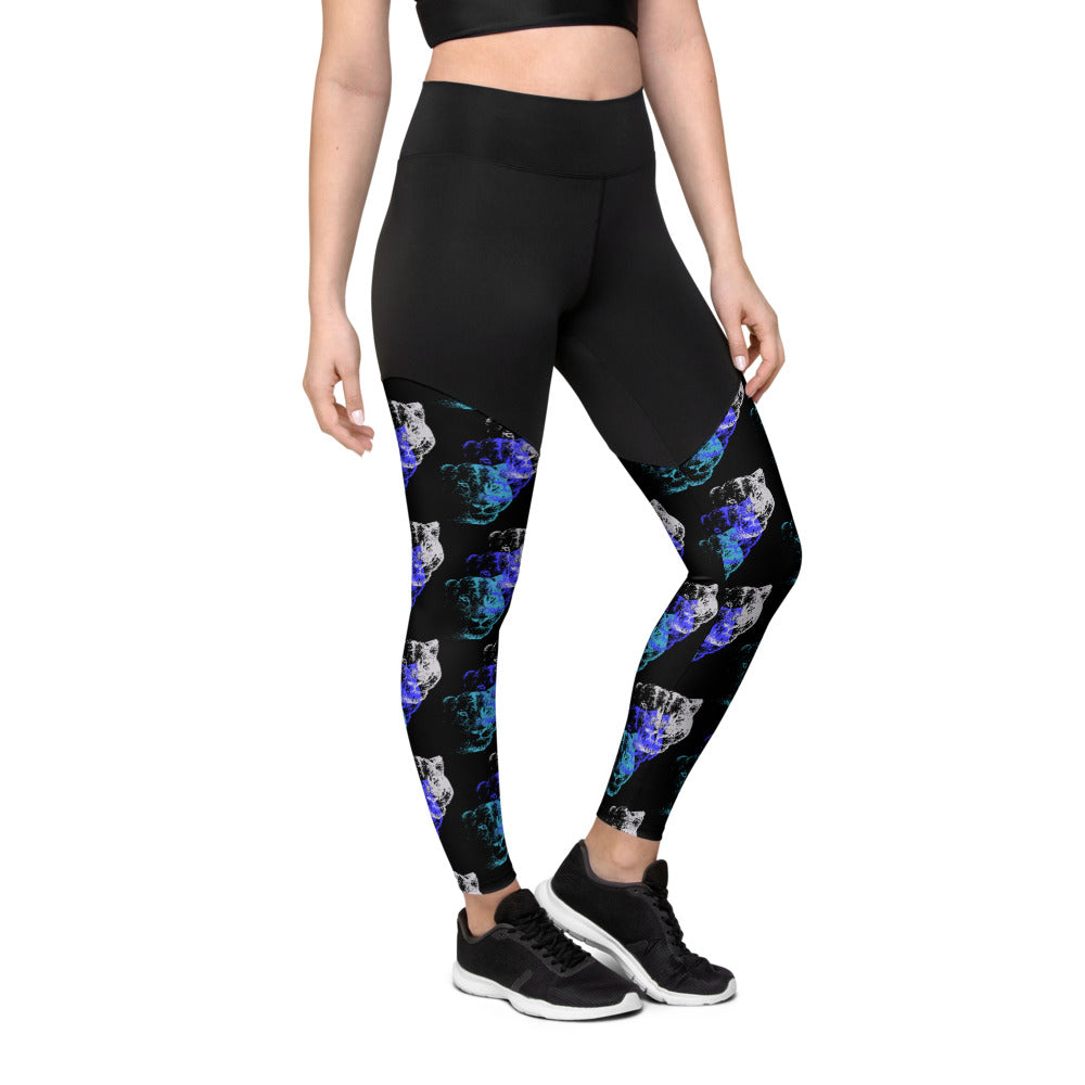 Lioness Arising - Sports Leggings - black