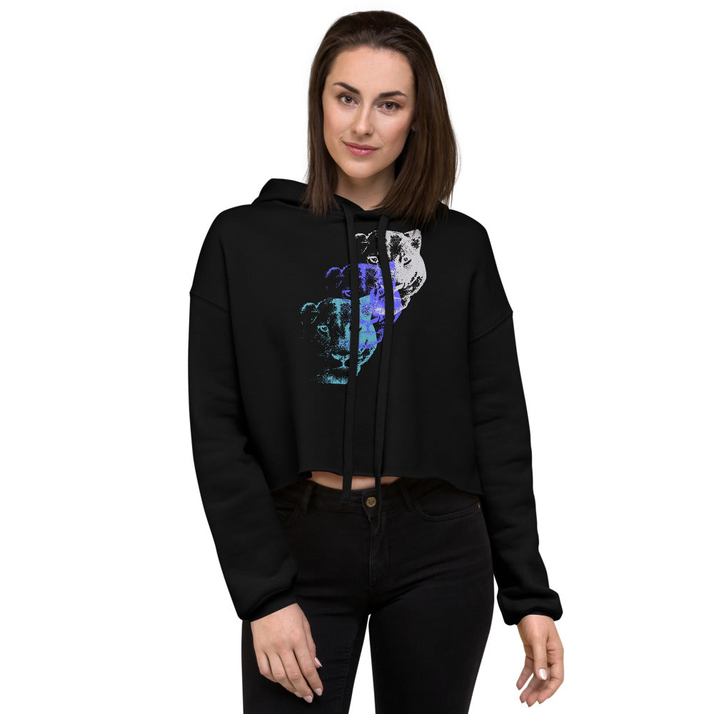 Lioness Arising - Crop Hoodie
