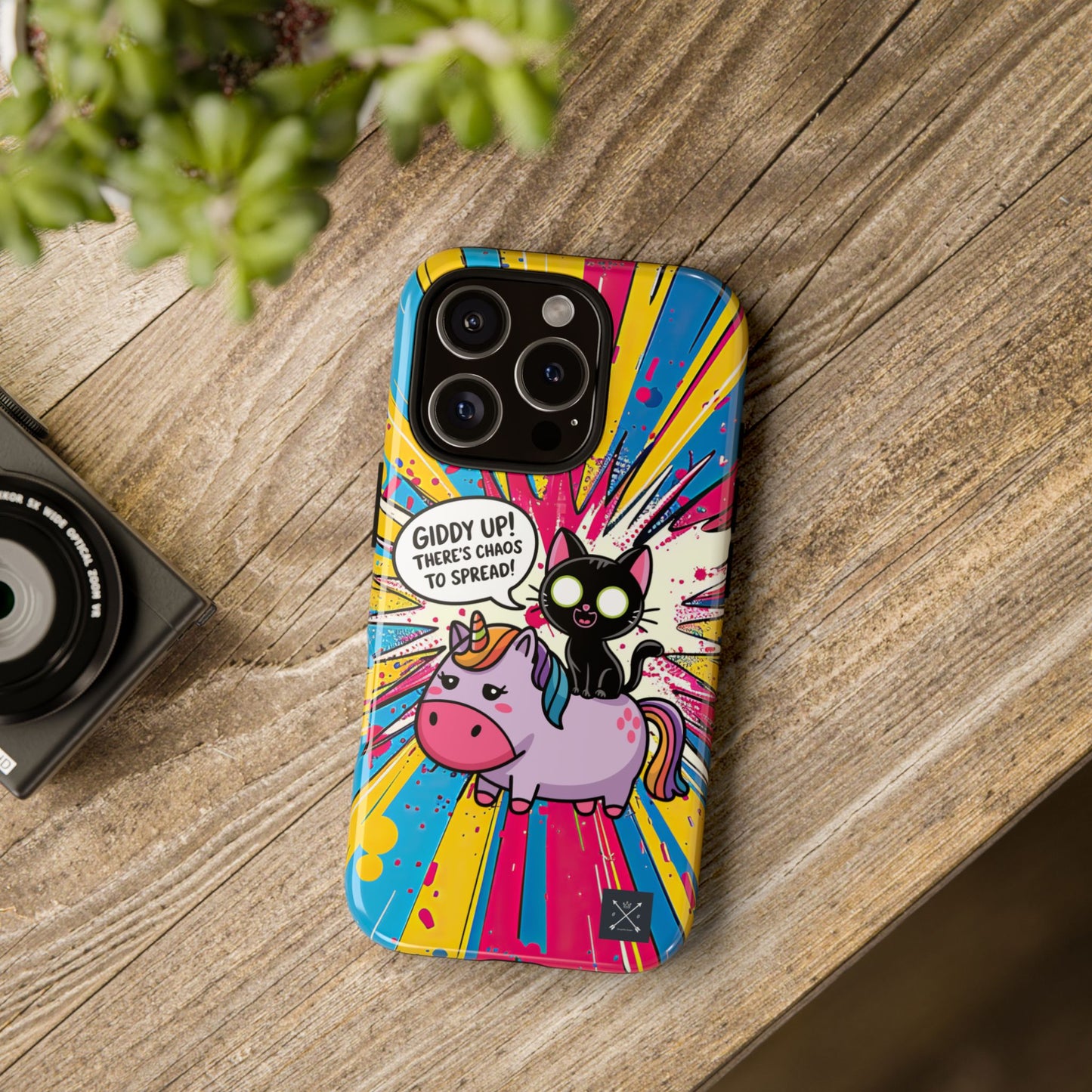 Giddy Up There's Chaos To Spread - Phone Tough Cases