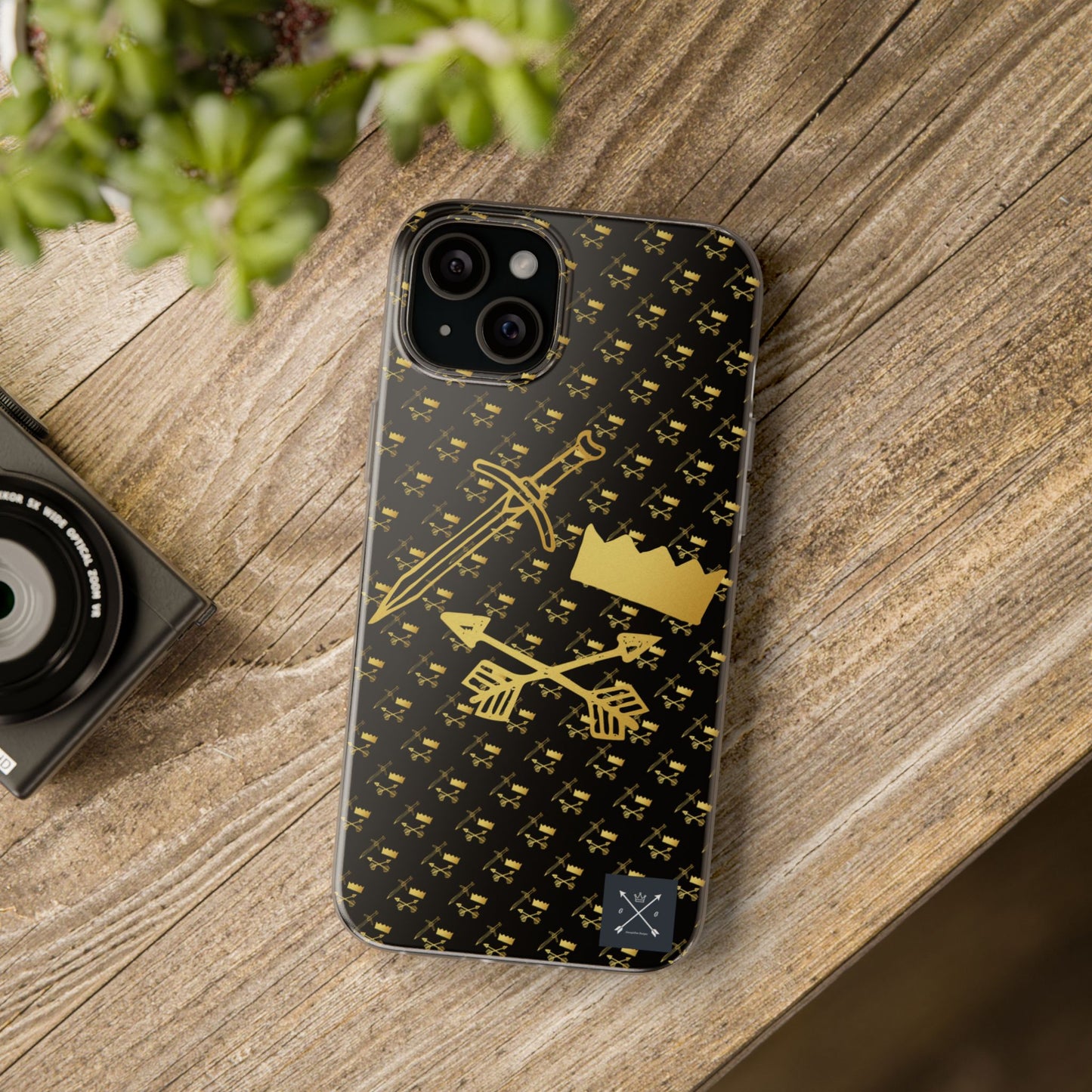 Gold and Bold Warrior - Flexi  Phone Cases