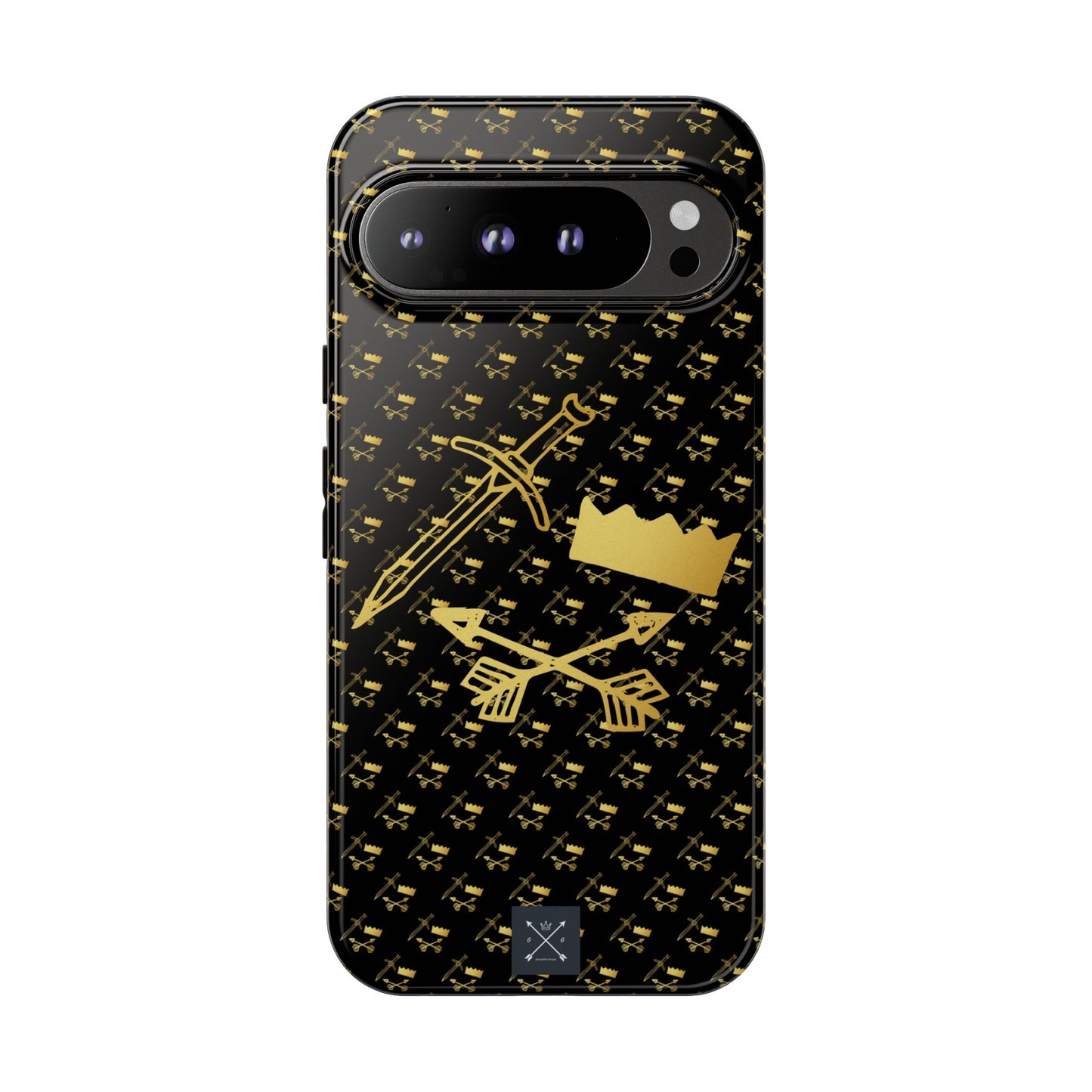 Gold and Bold Warrior - Tough Phone Cases
