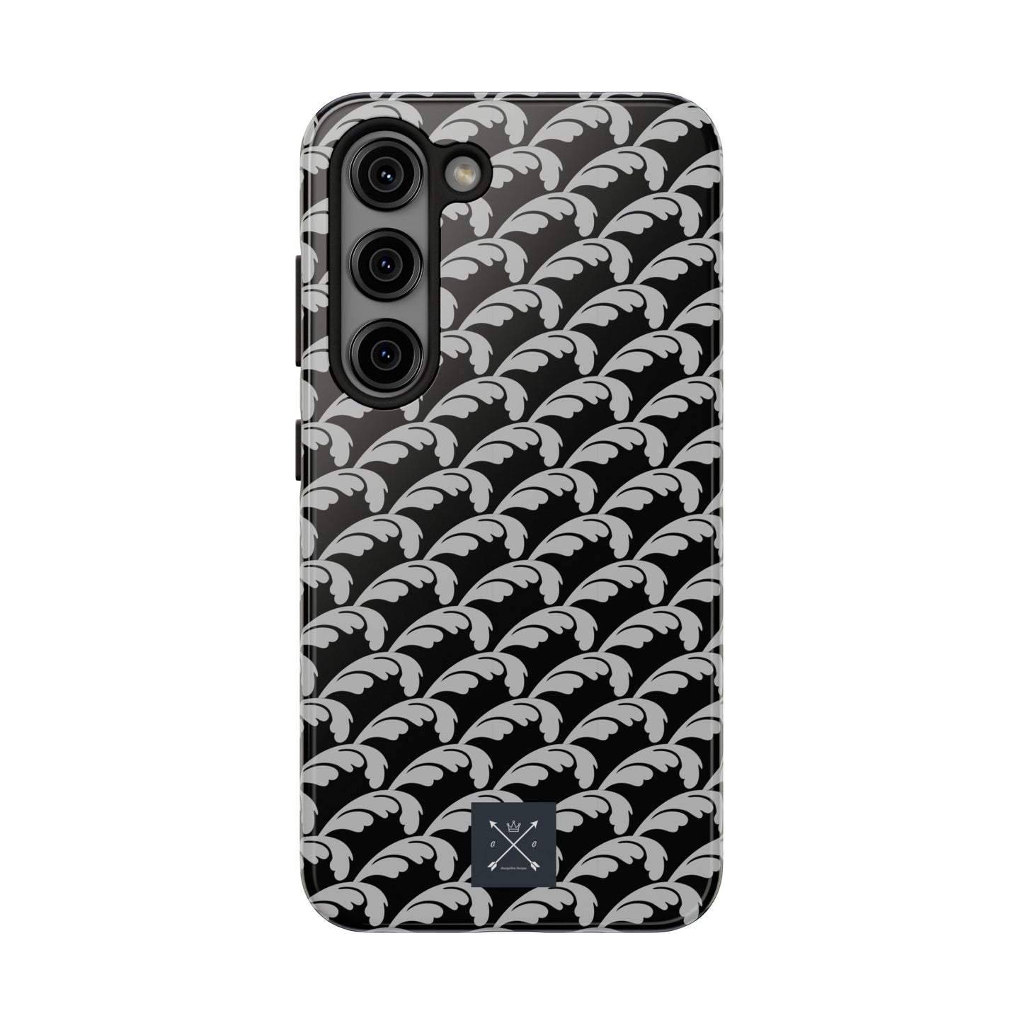 Beautiful Beloved One Flourish (silver/black) - Tough Phone Cases