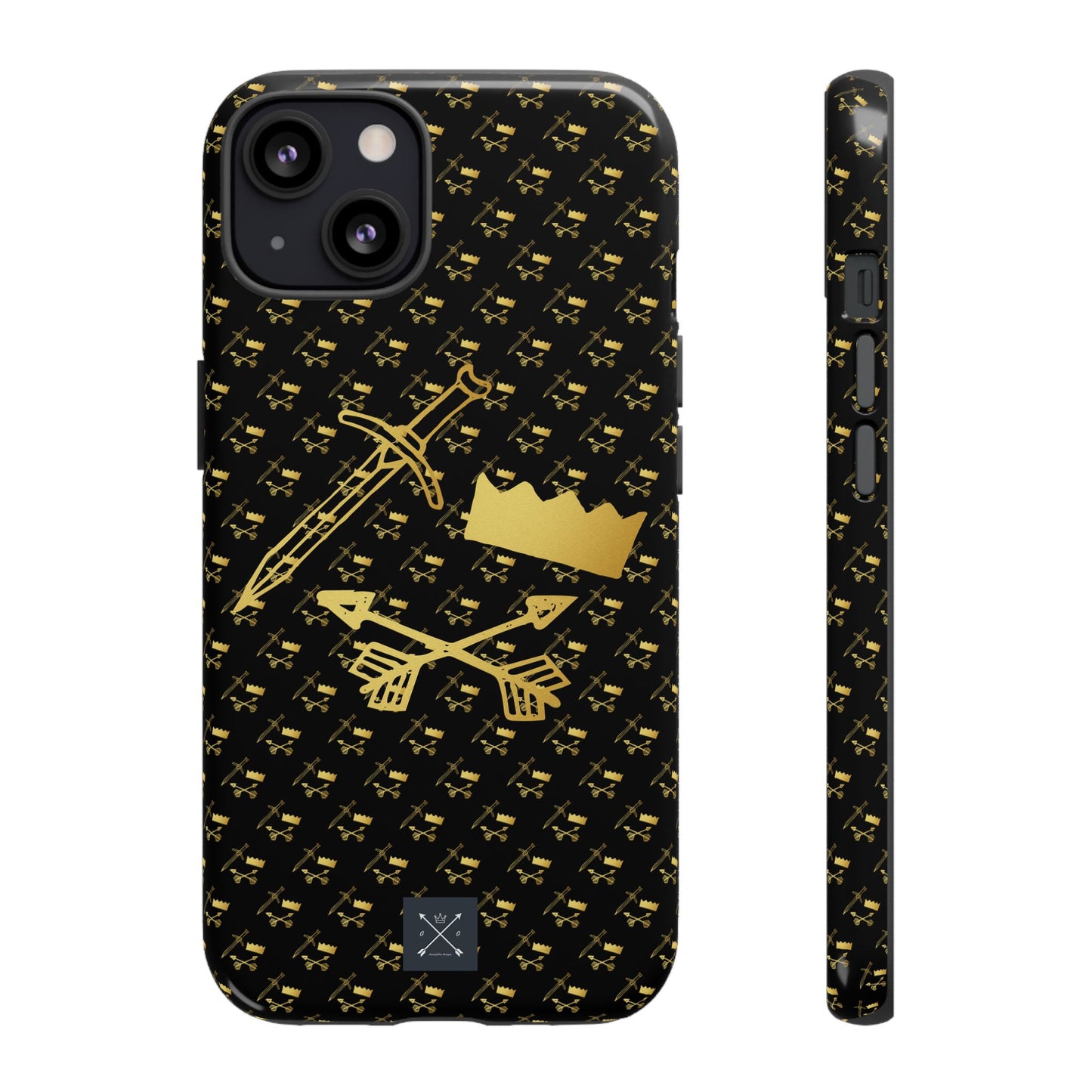 Gold and Bold Warrior - Tough Phone Cases