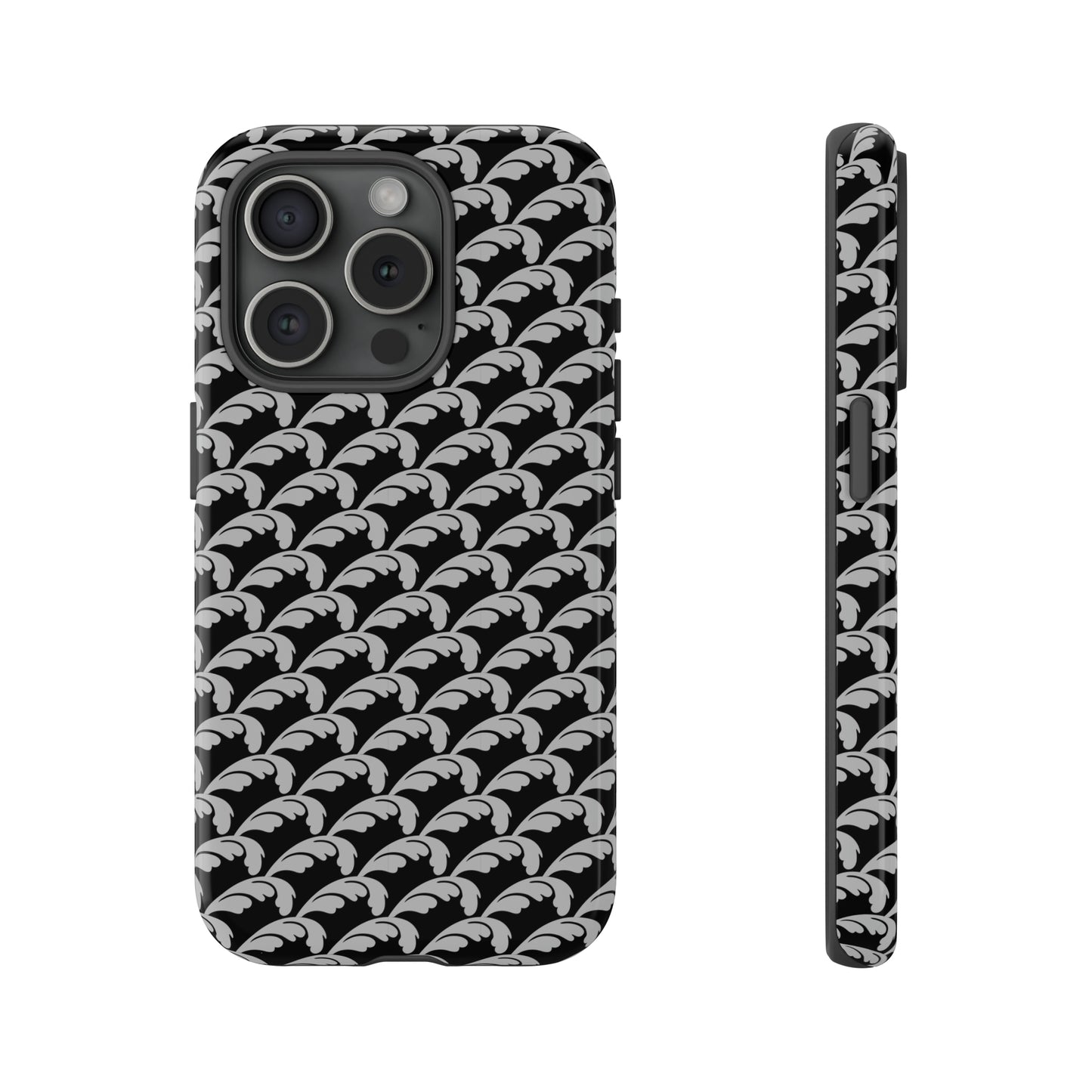 Beautiful Beloved One Flourish (black/silver) - Tough Phone Cases