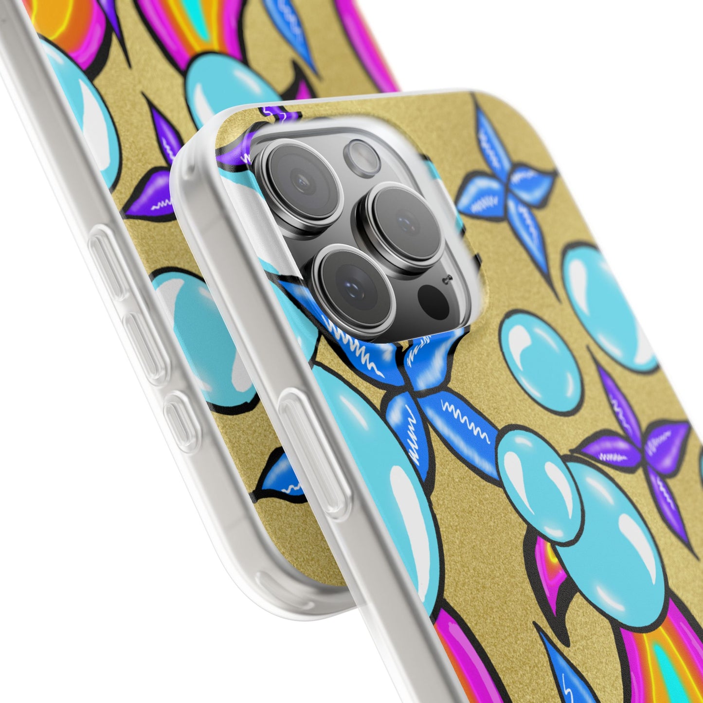 Bubble Rave (multi-colored)- Flexi Phone Cases