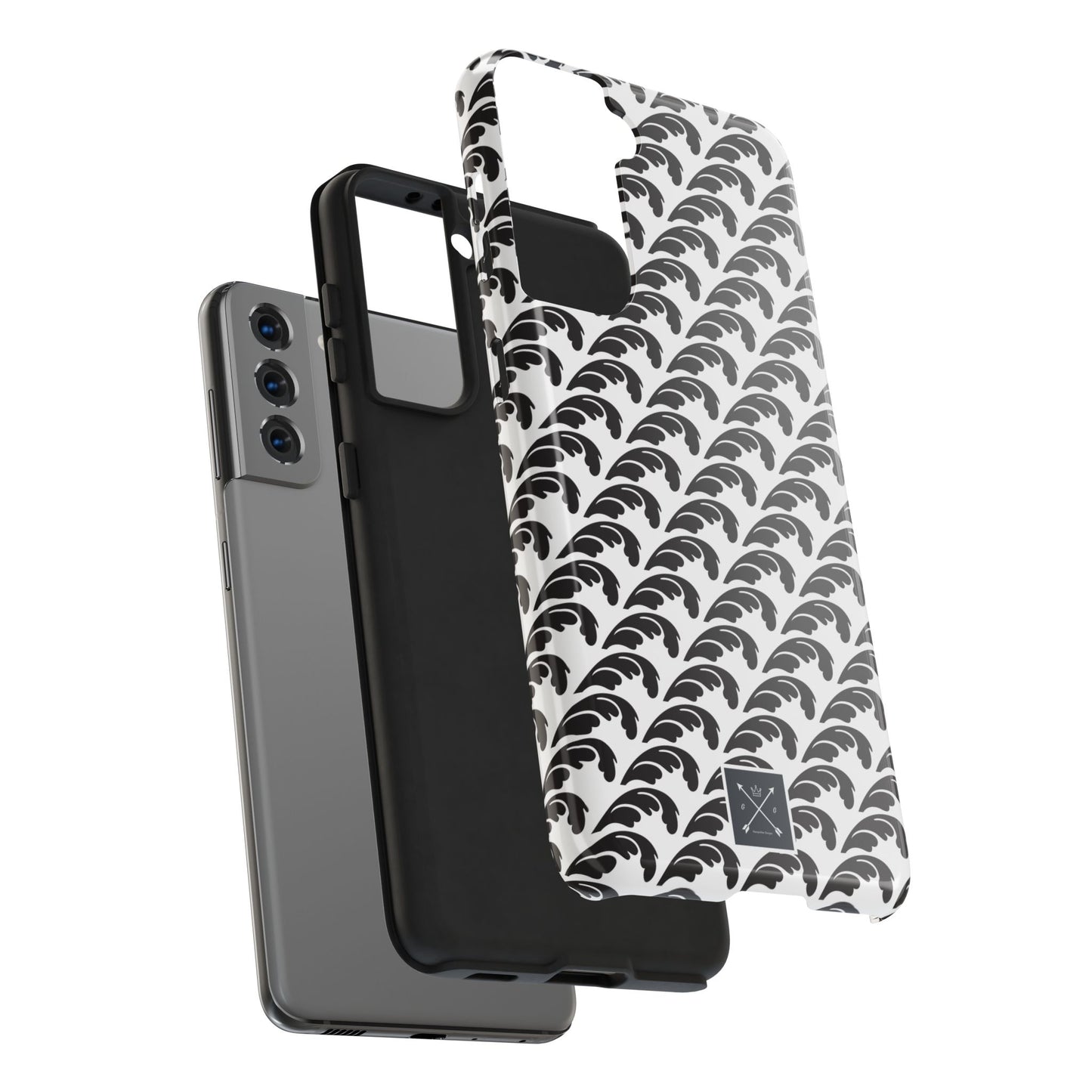Beautiful Beloved One Flourish (black/white) - Tough Phone Cases