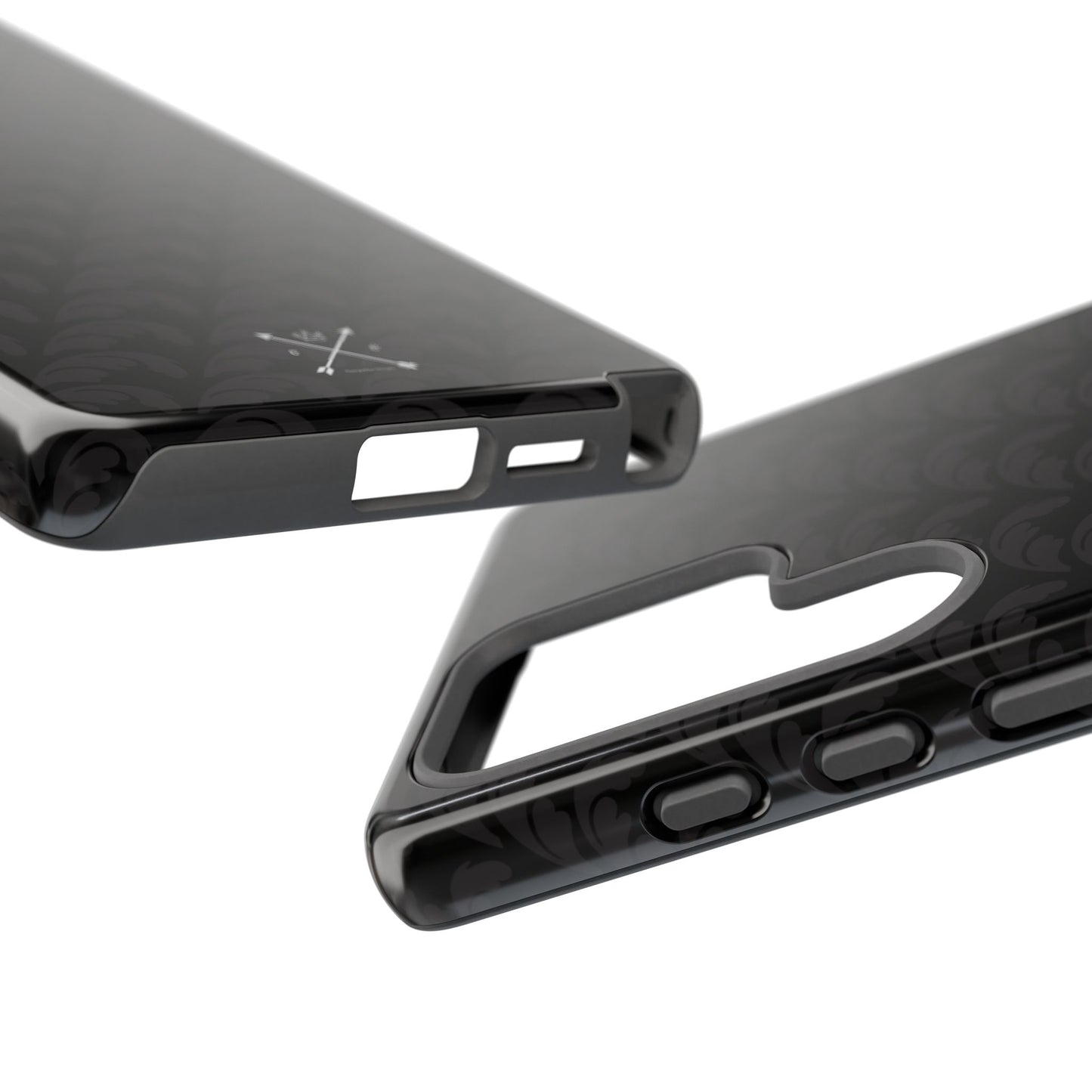 Beautiful Beloved One Flourish - Tough Phone Cases (black/black)
