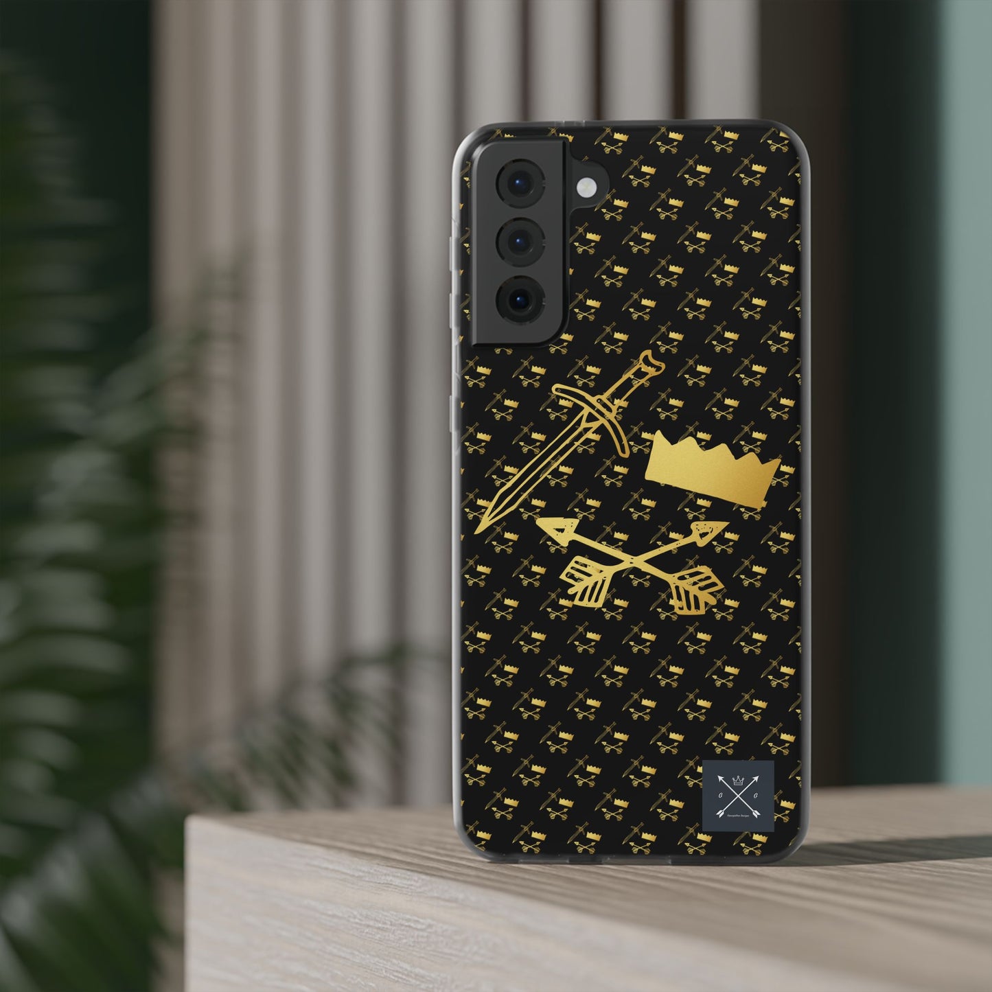 Gold and Bold Warrior - Flexi  Phone Cases