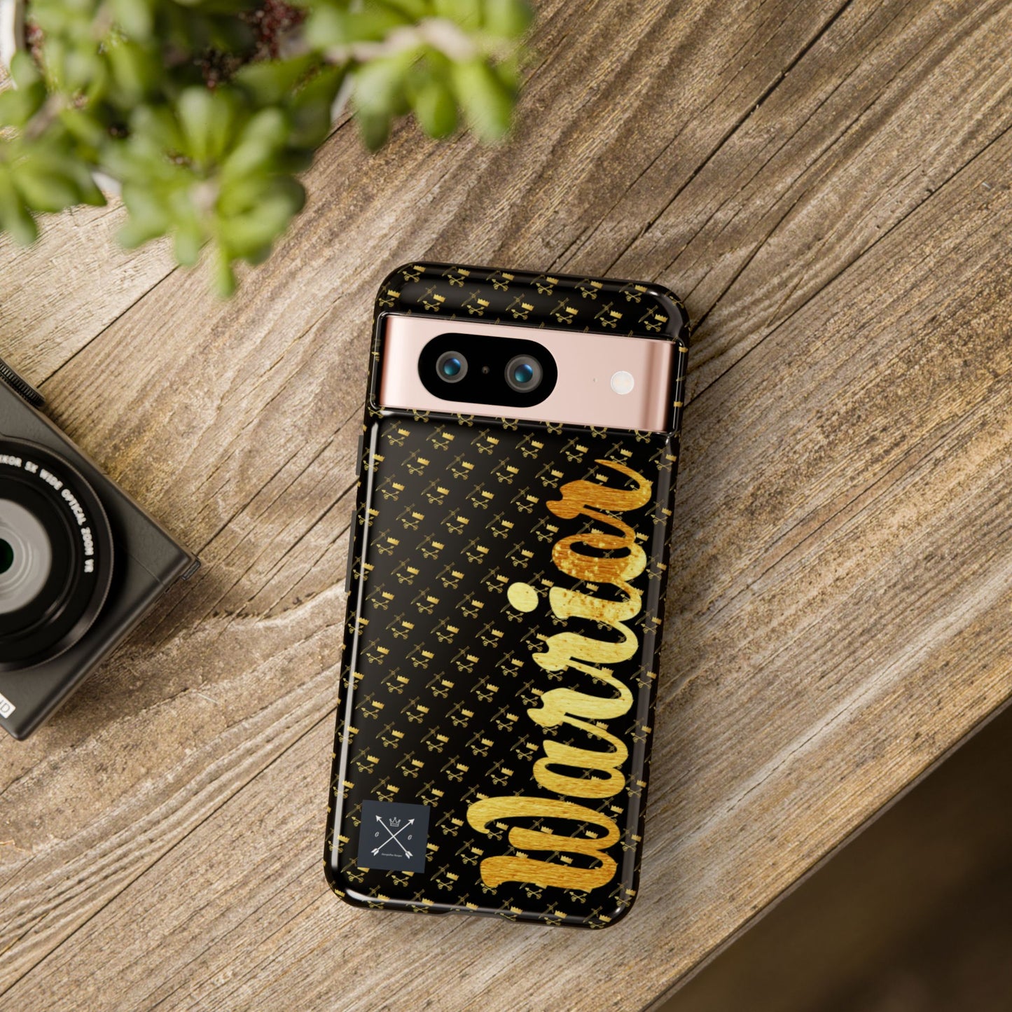 Gold and Bold Warrior - Tough Phone Cases